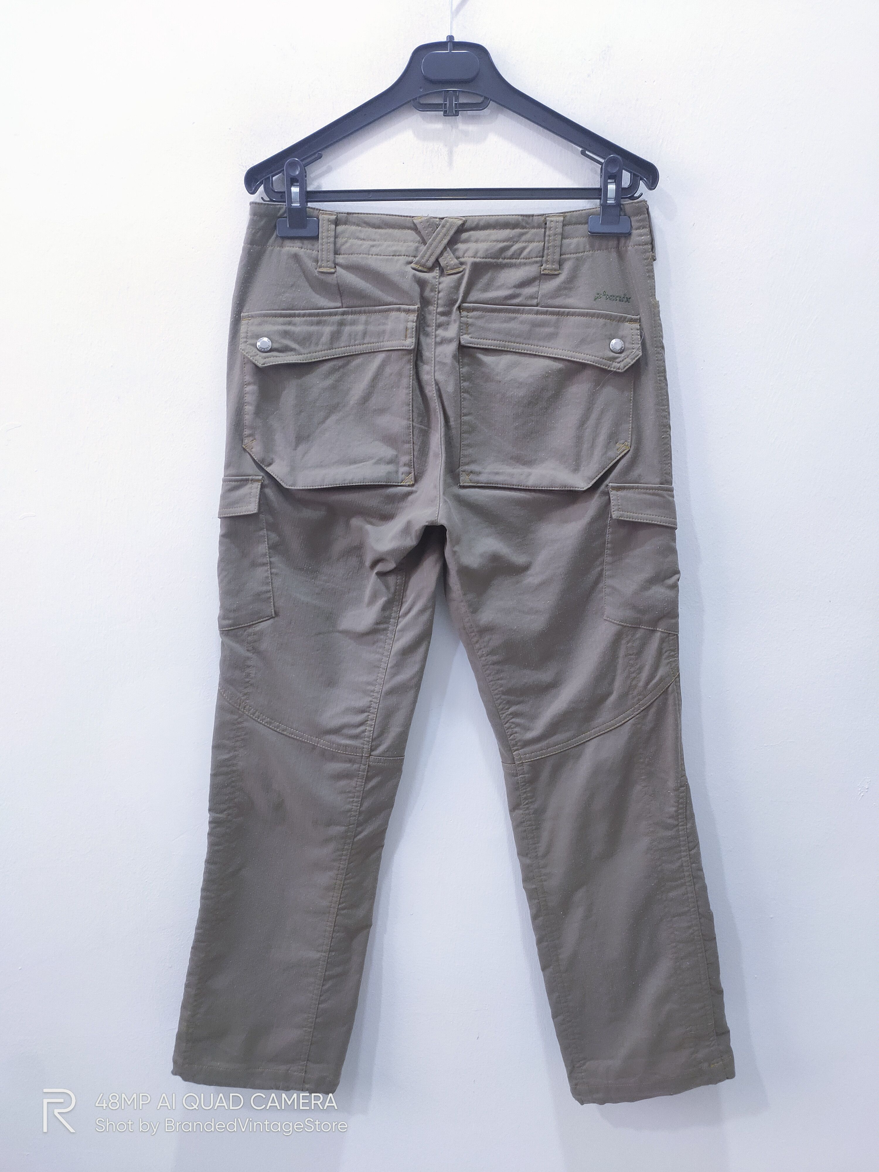 Japanese Brand × Phoenix Clothing PHENIX Striped Double Knee Multipocket Tactical Cargo Pants Size US 30 / EU 46 - 2 Thumbnail