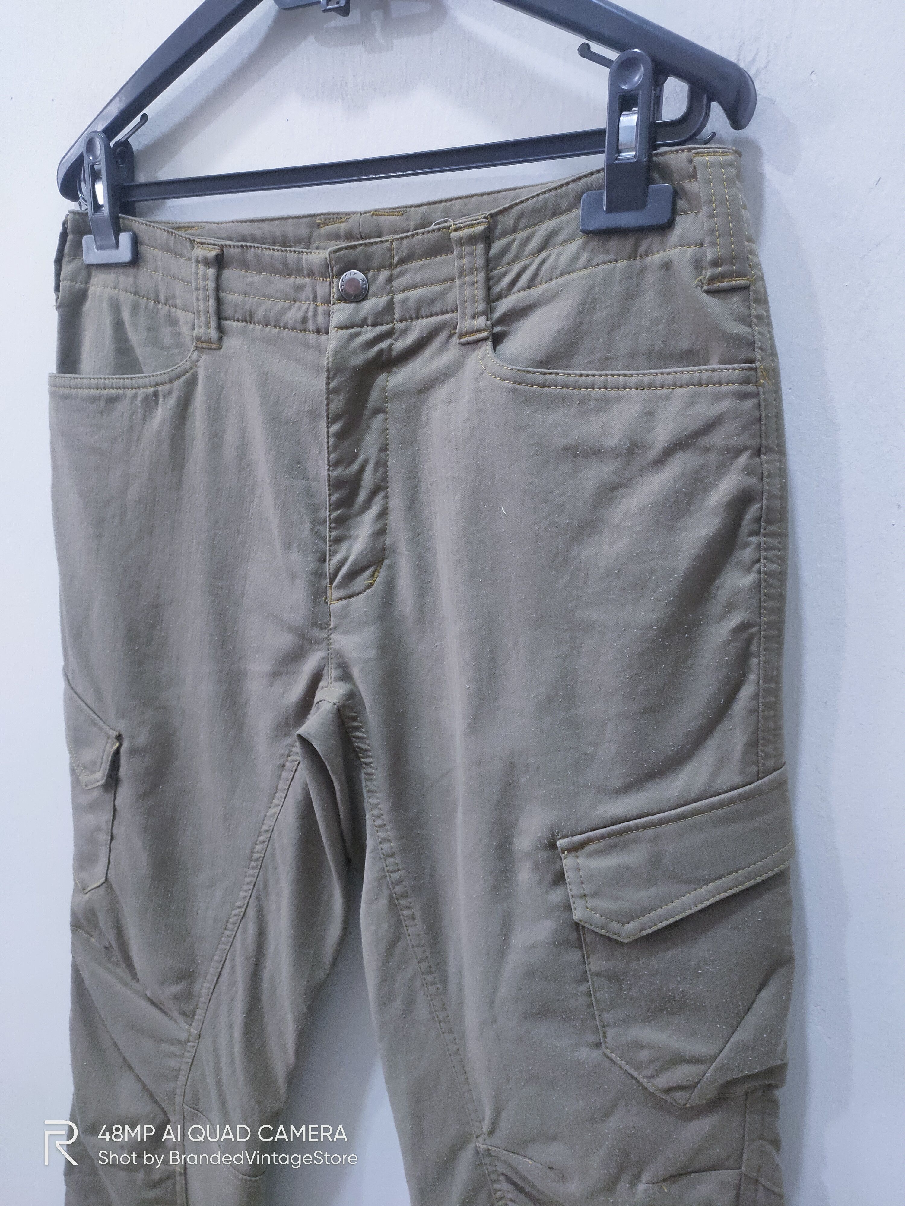 Japanese Brand × Phoenix Clothing PHENIX Striped Double Knee Multipocket Tactical Cargo Pants Size US 30 / EU 46 - 8 Thumbnail
