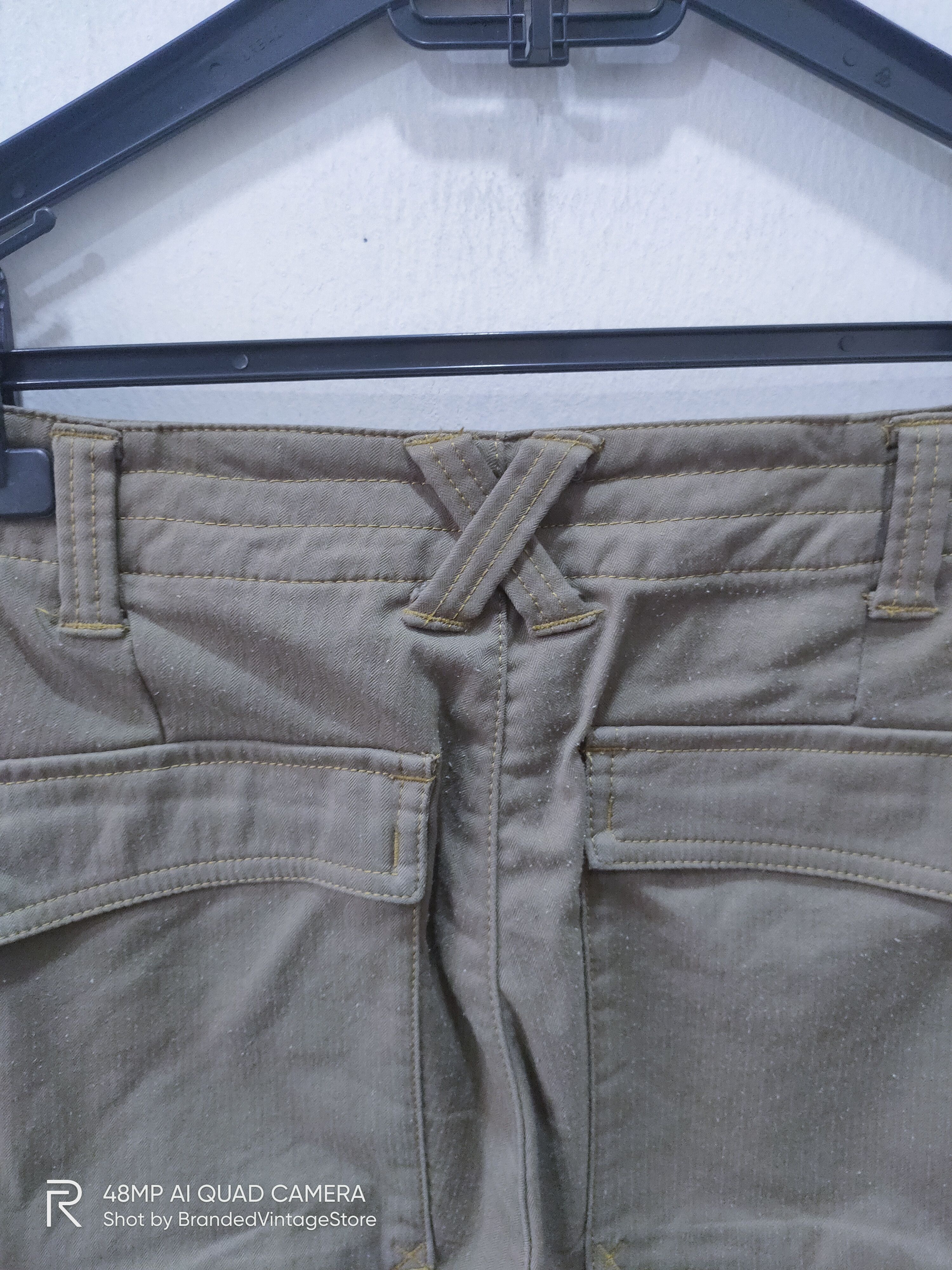 Japanese Brand × Phoenix Clothing PHENIX Striped Double Knee Multipocket Tactical Cargo Pants Size US 30 / EU 46 - 13 Thumbnail