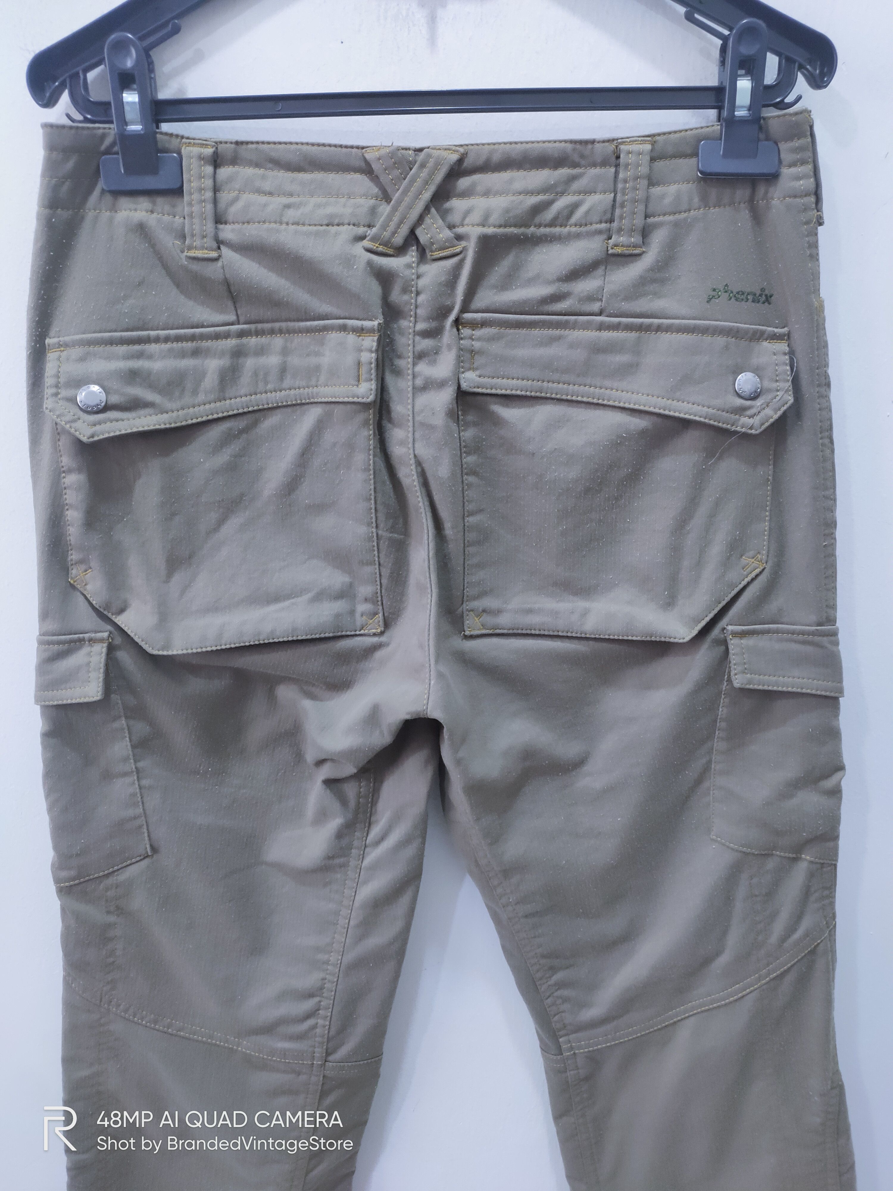 Japanese Brand × Phoenix Clothing PHENIX Striped Double Knee Multipocket Tactical Cargo Pants Size US 30 / EU 46 - 10 Thumbnail