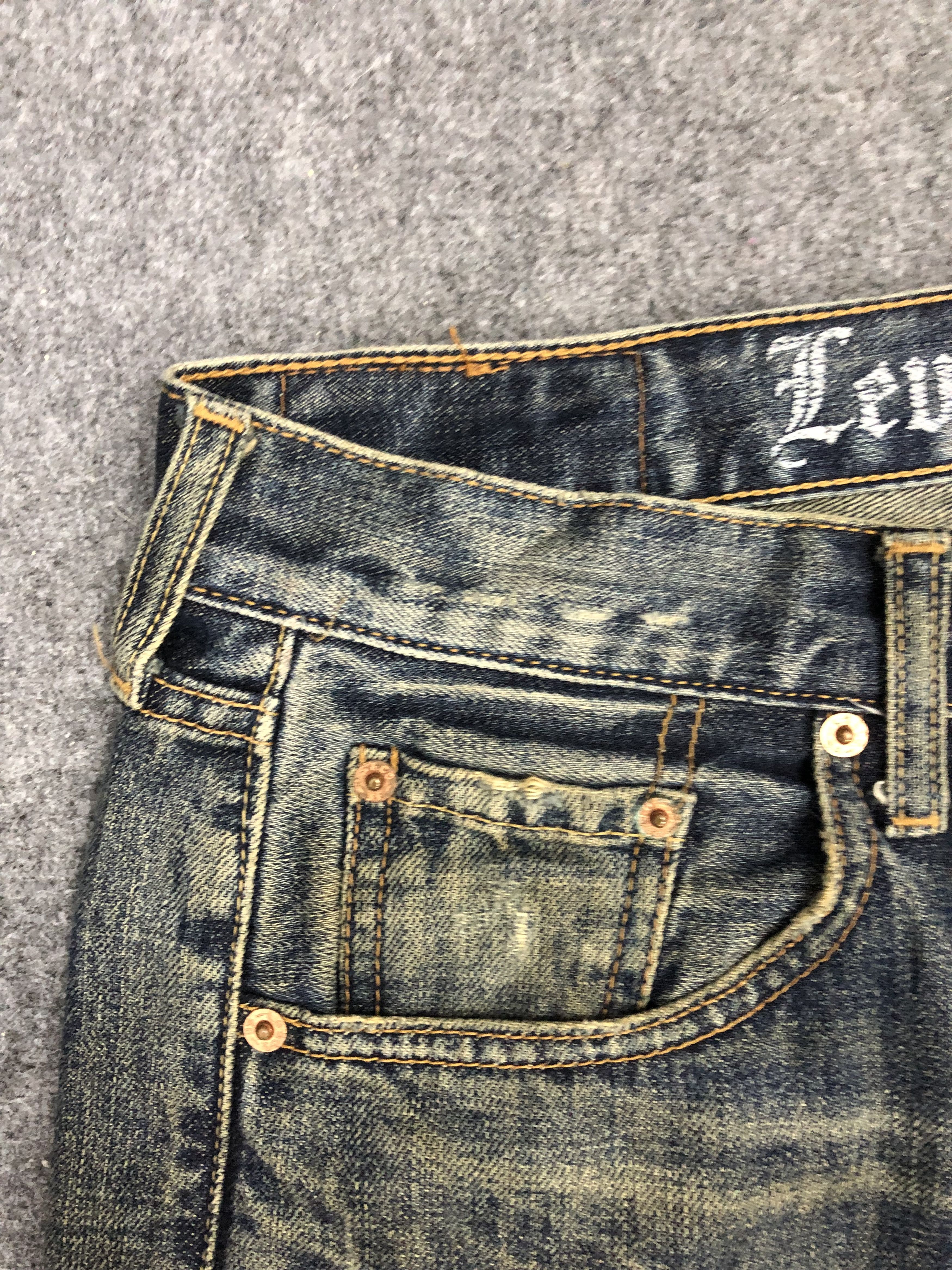 Levi's Vintage Levis 506 Light Wash Jeans DP1249 Size US 30 / EU 46 - 9 Thumbnail