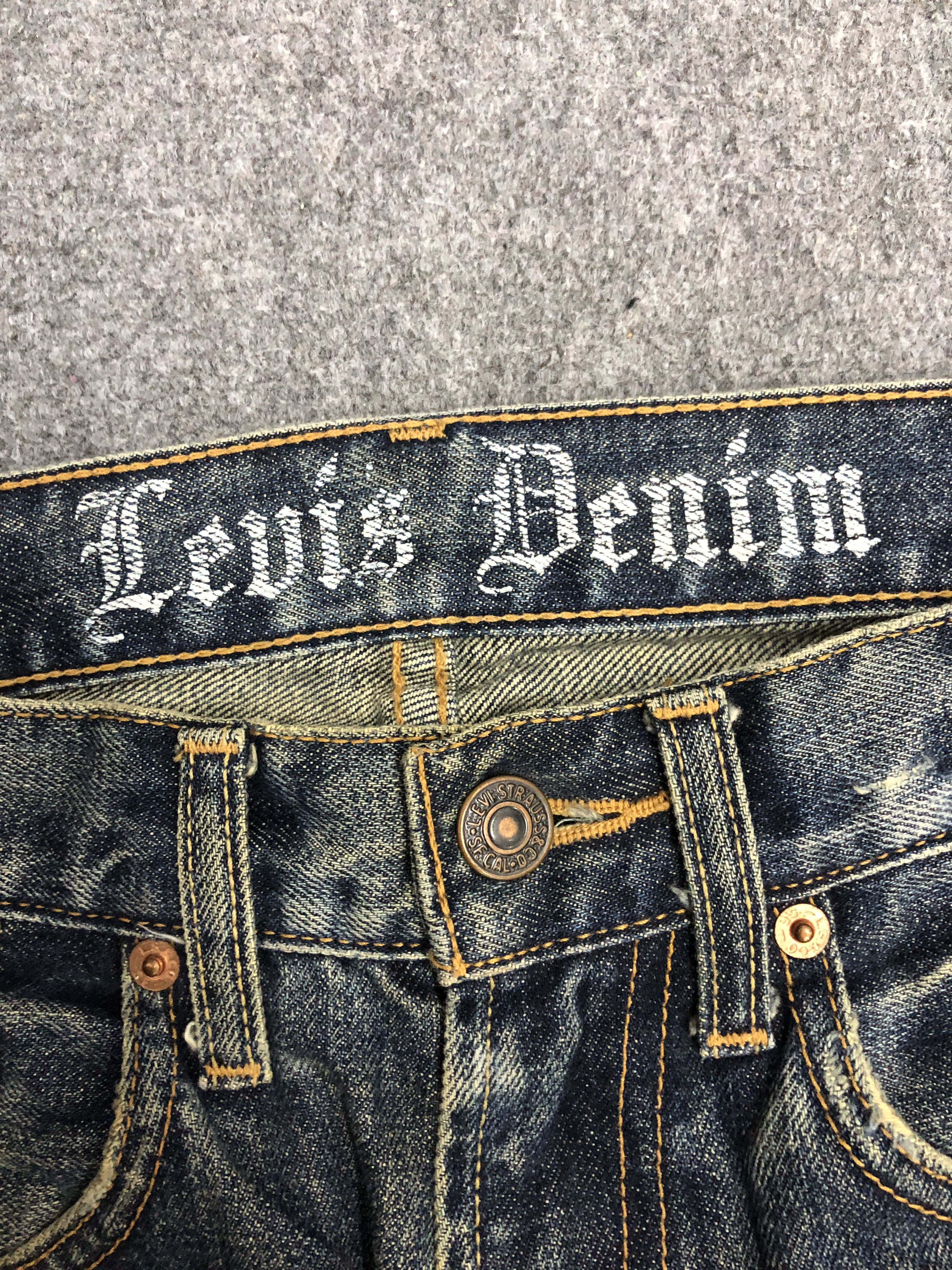 Levi's Vintage Levis 506 Light Wash Jeans DP1249 Size US 30 / EU 46 - 10 Thumbnail