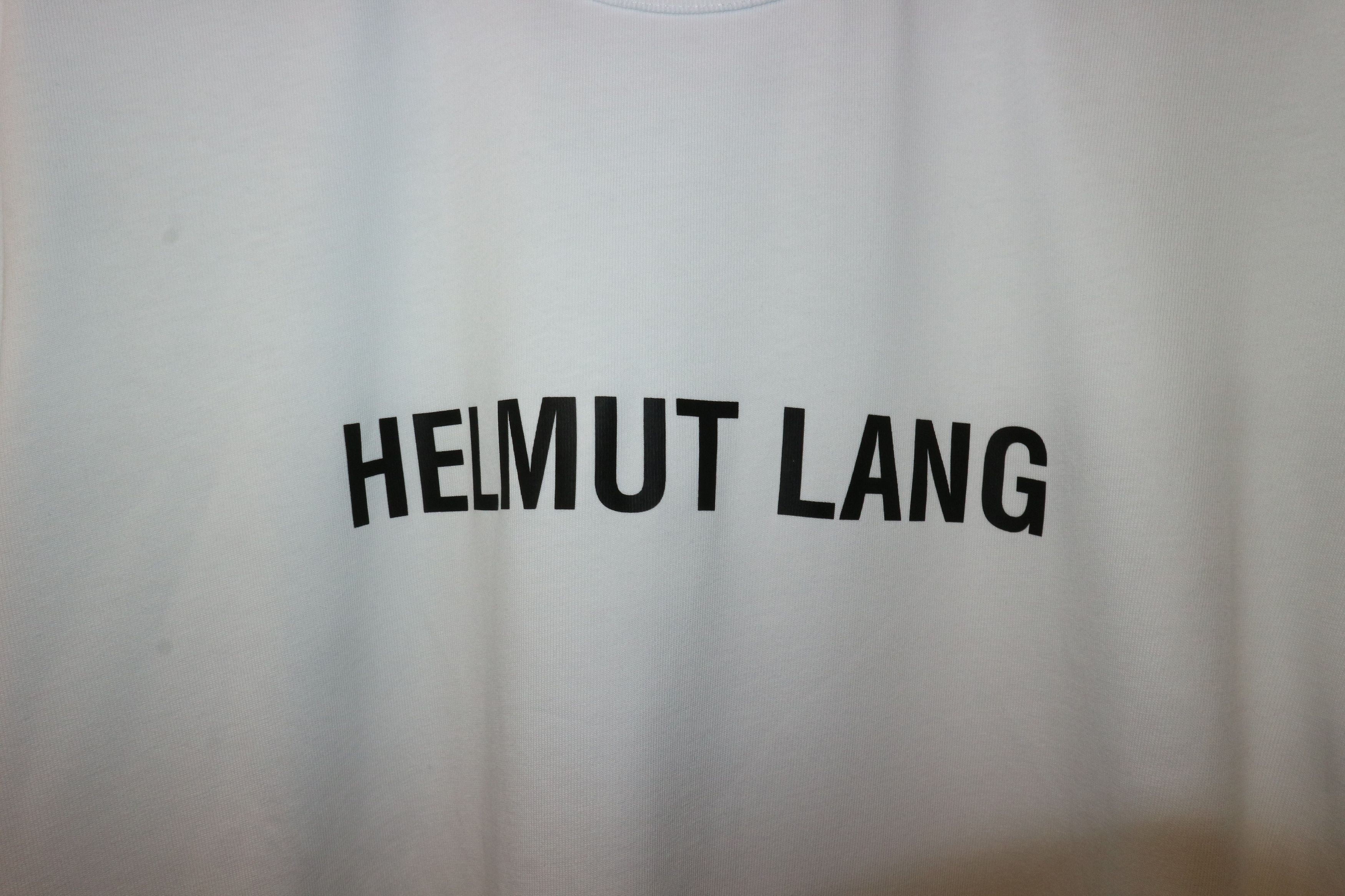 Helmut Lang Core logo tshirt Size US L / EU 52-54 / 3 - 4 Thumbnail