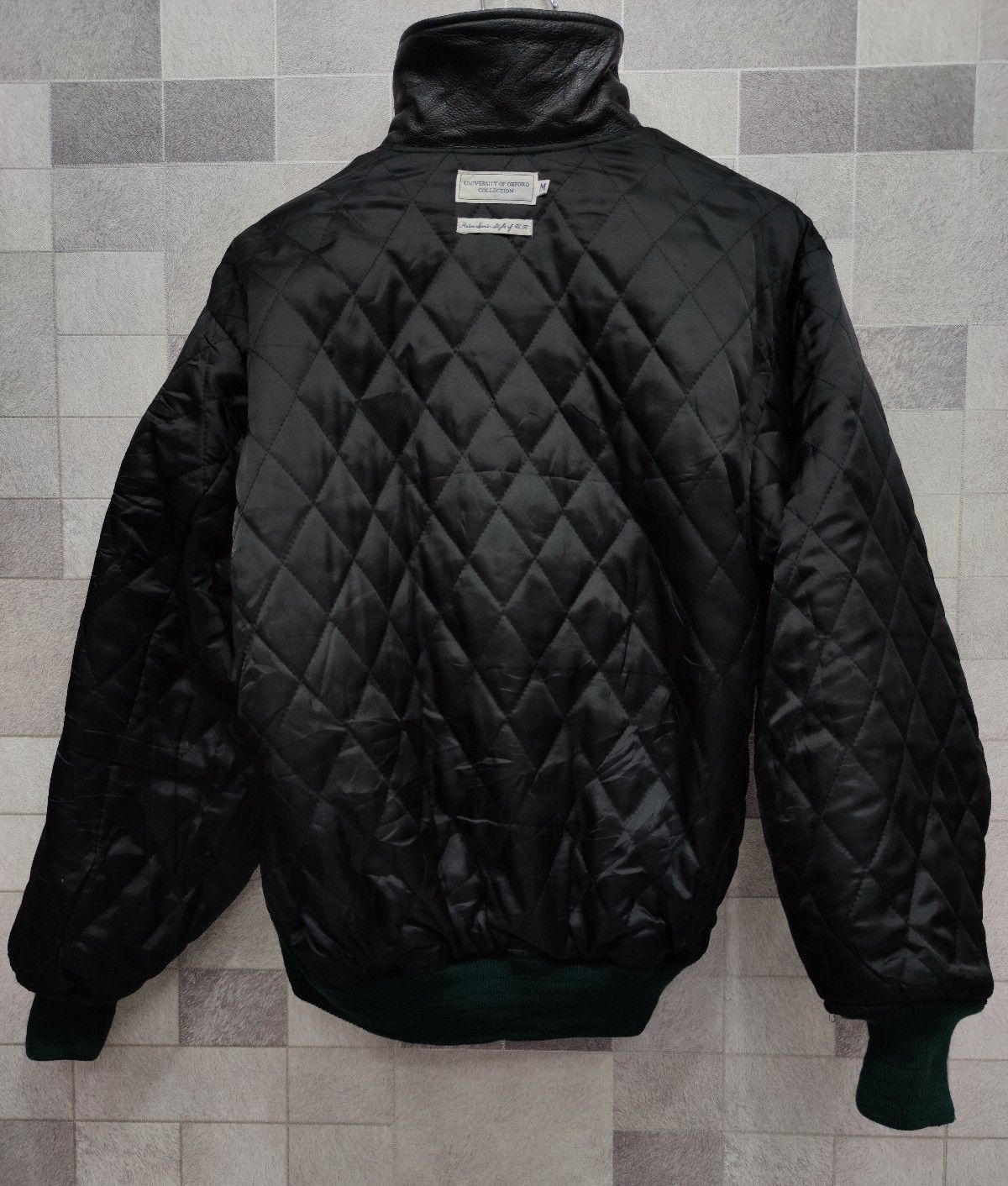 Vintage BEST!! OXFORD University Leather Arm Varsity Jacket Size US M / EU 48-50 / 2 - 12 Thumbnail