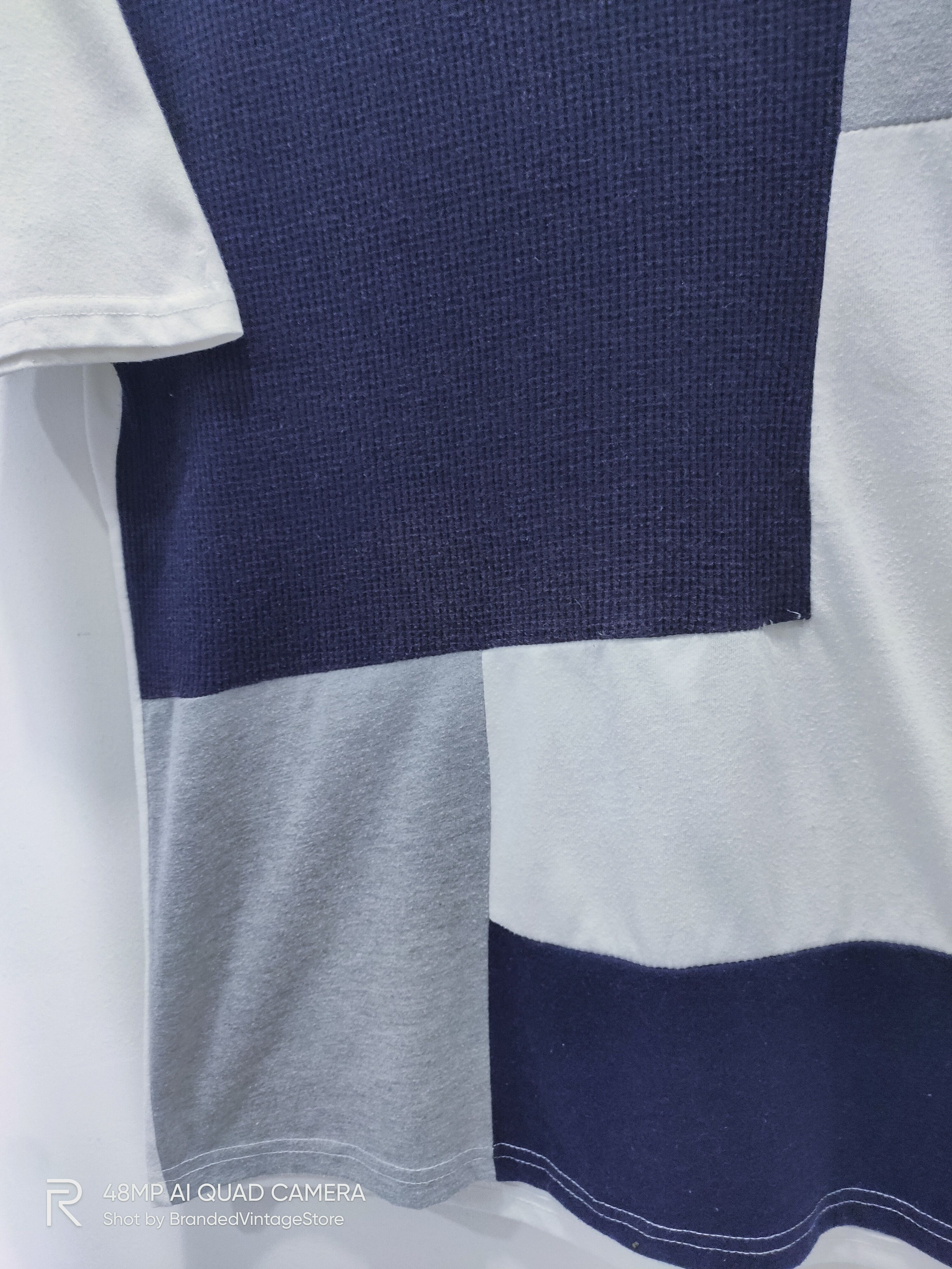 Global Work × Japanese Brand GLOBAL WORK Patchwork like Visvim Streetwear Art Tshirt Size US M / EU 48-50 / 2 - 7 Thumbnail