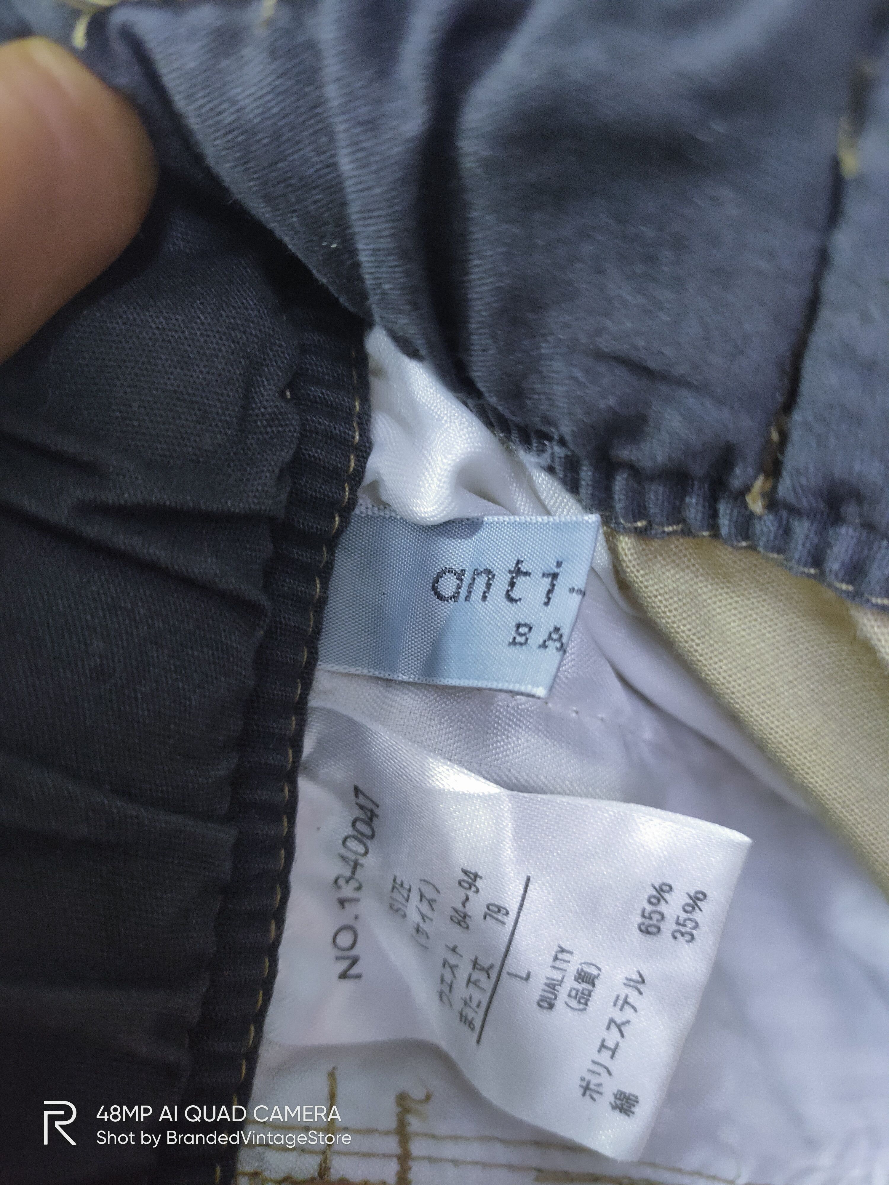 Japanese Brand × Other ANTILABEL Buckle Belt Zipper Crop Tactical Cargo HikingPant Size US 31 - 19 Thumbnail