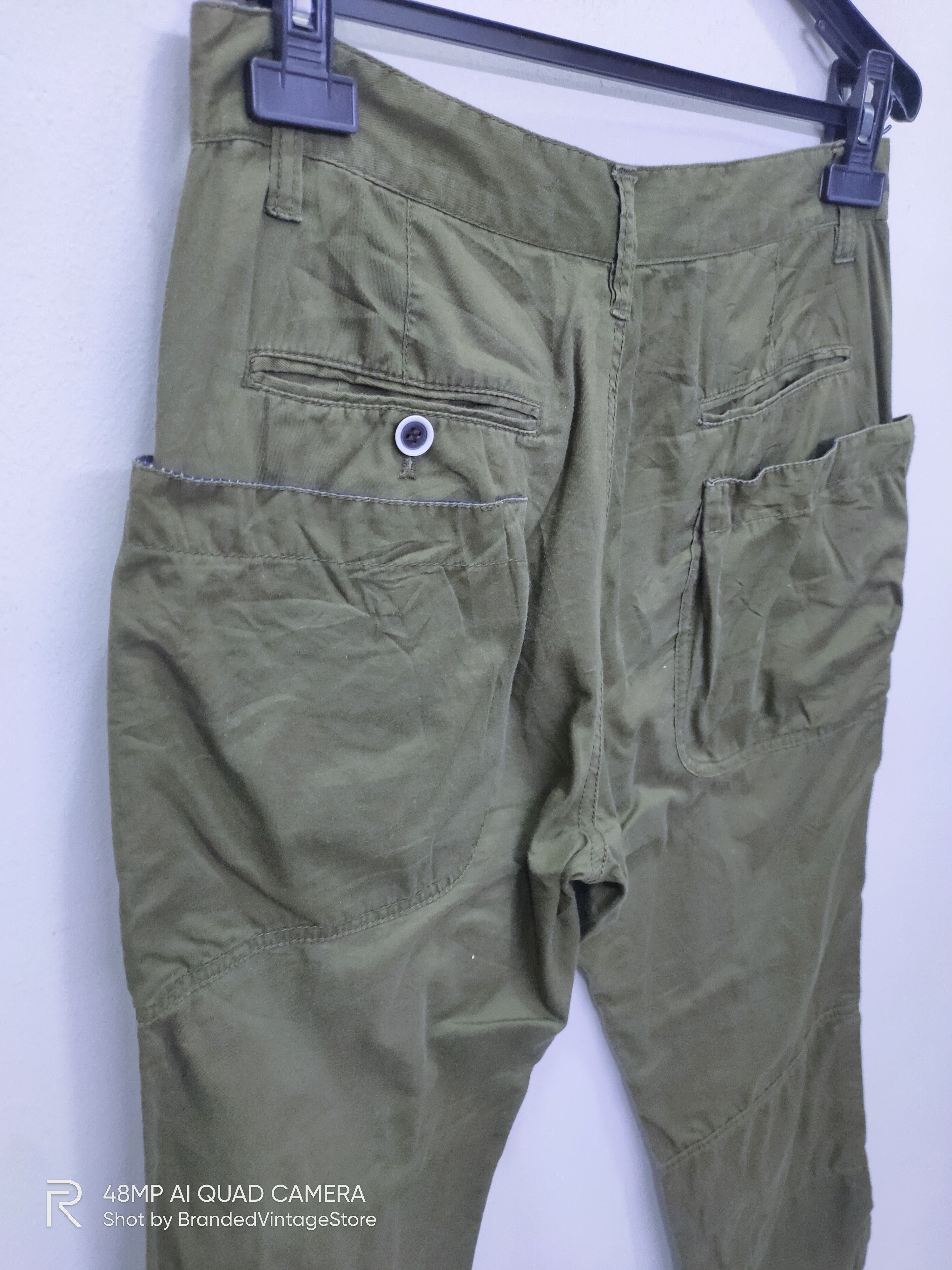Japanese Brand × Seditionaries × Takeo Kikuchi TKMIXPICE Double Layer Pocket Punk Style Fashion Cargo Pant Size US 30 / EU 46 - 11 Thumbnail