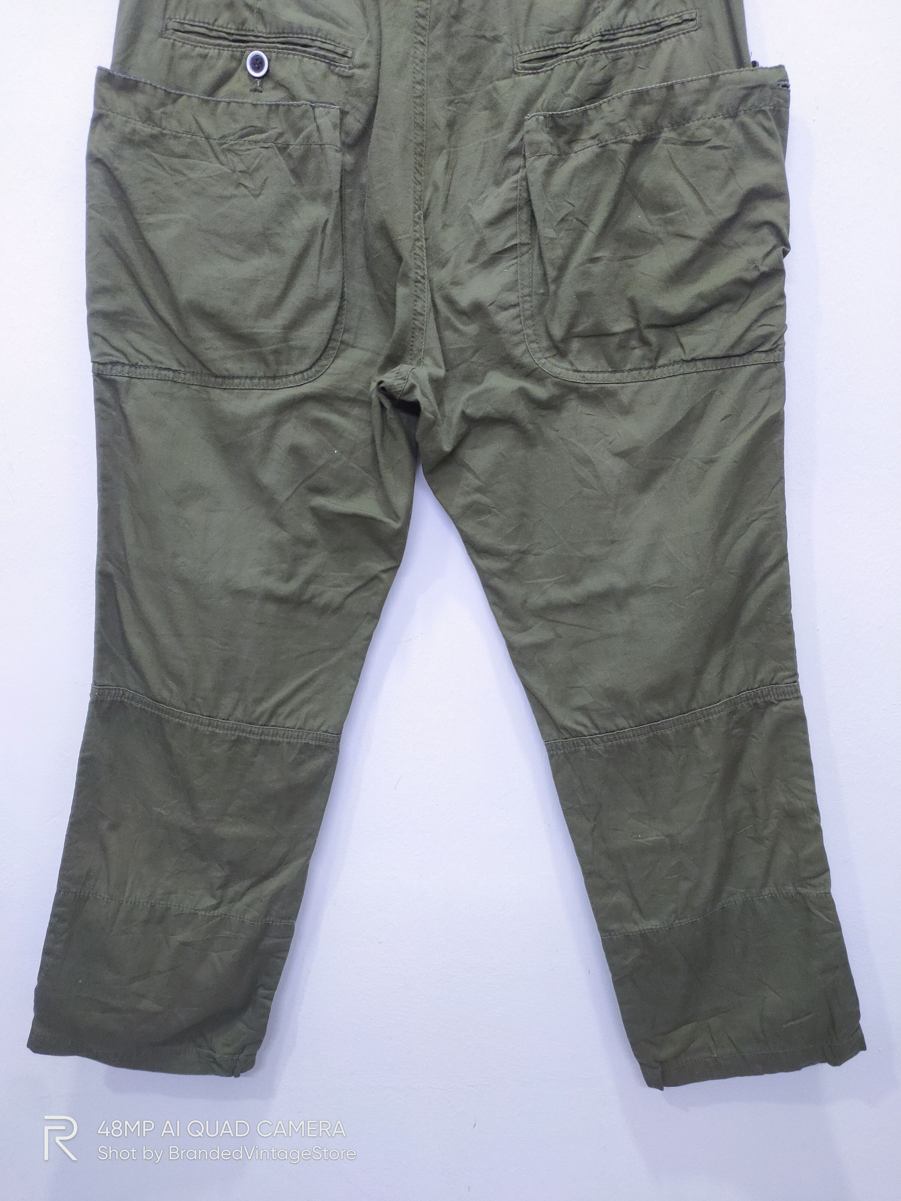 Japanese Brand × Seditionaries × Takeo Kikuchi TKMIXPICE Double Layer Pocket Punk Style Fashion Cargo Pant Size US 30 / EU 46 - 10 Thumbnail