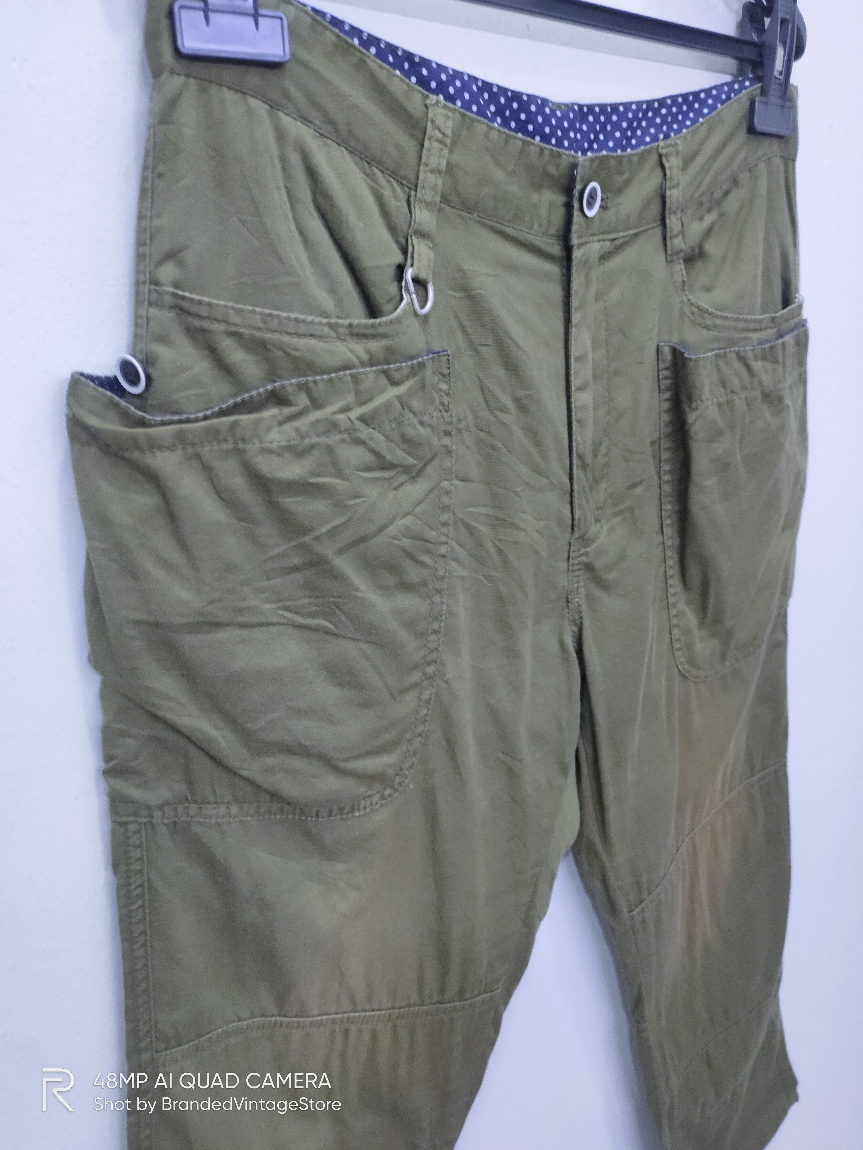 Japanese Brand × Seditionaries × Takeo Kikuchi TKMIXPICE Double Layer Pocket Punk Style Fashion Cargo Pant Size US 30 / EU 46 - 6 Thumbnail