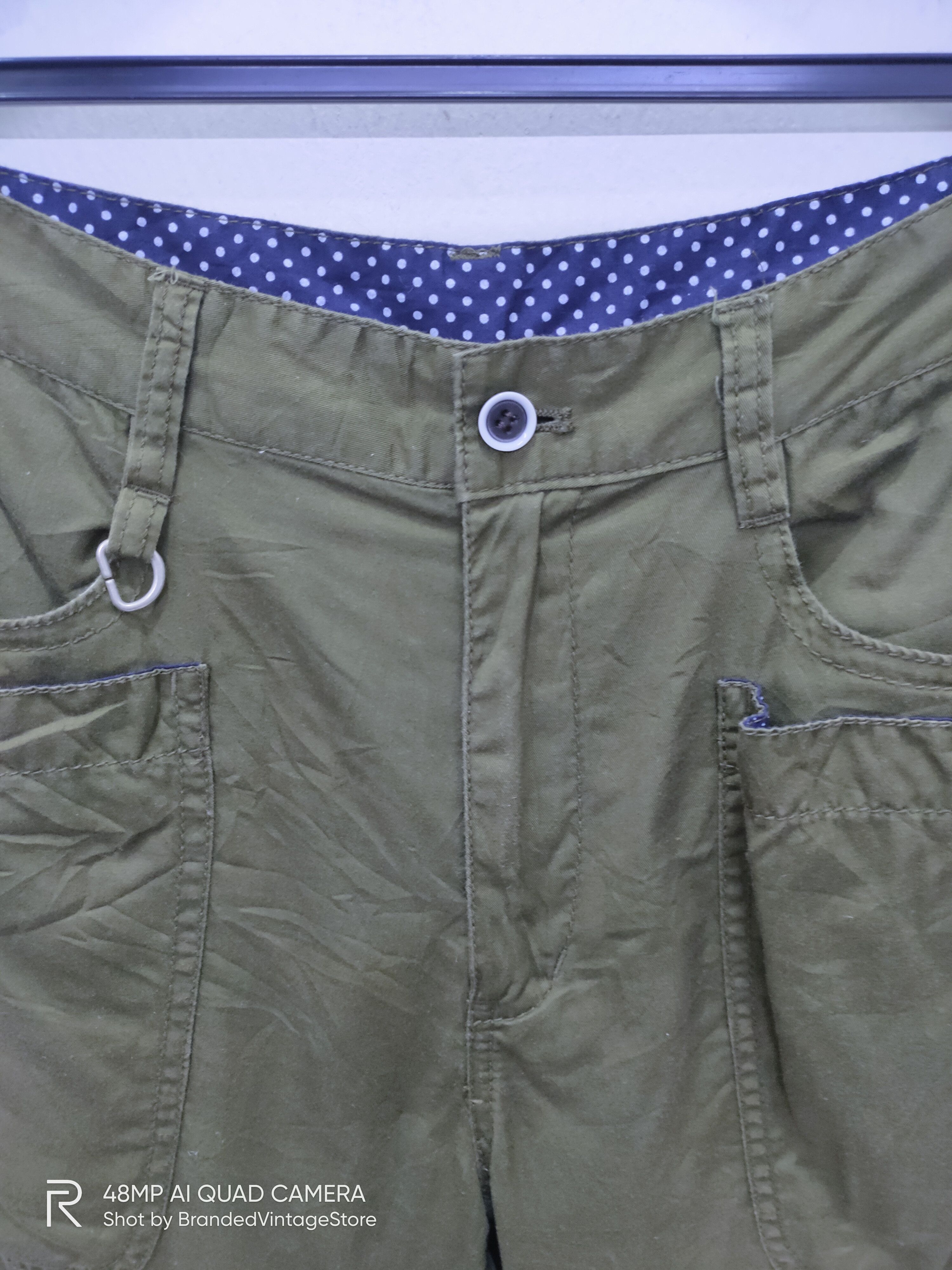 Japanese Brand × Seditionaries × Takeo Kikuchi TKMIXPICE Double Layer Pocket Punk Style Fashion Cargo Pant Size US 30 / EU 46 - 7 Thumbnail