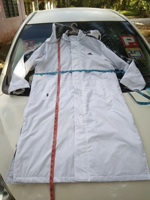 Adidas × Sports Specialties VINTAGE ADIDAS HOODIE SHERPA PARKA LONG JACKET Size US L / EU 52-54 / 3 - 11 Thumbnail