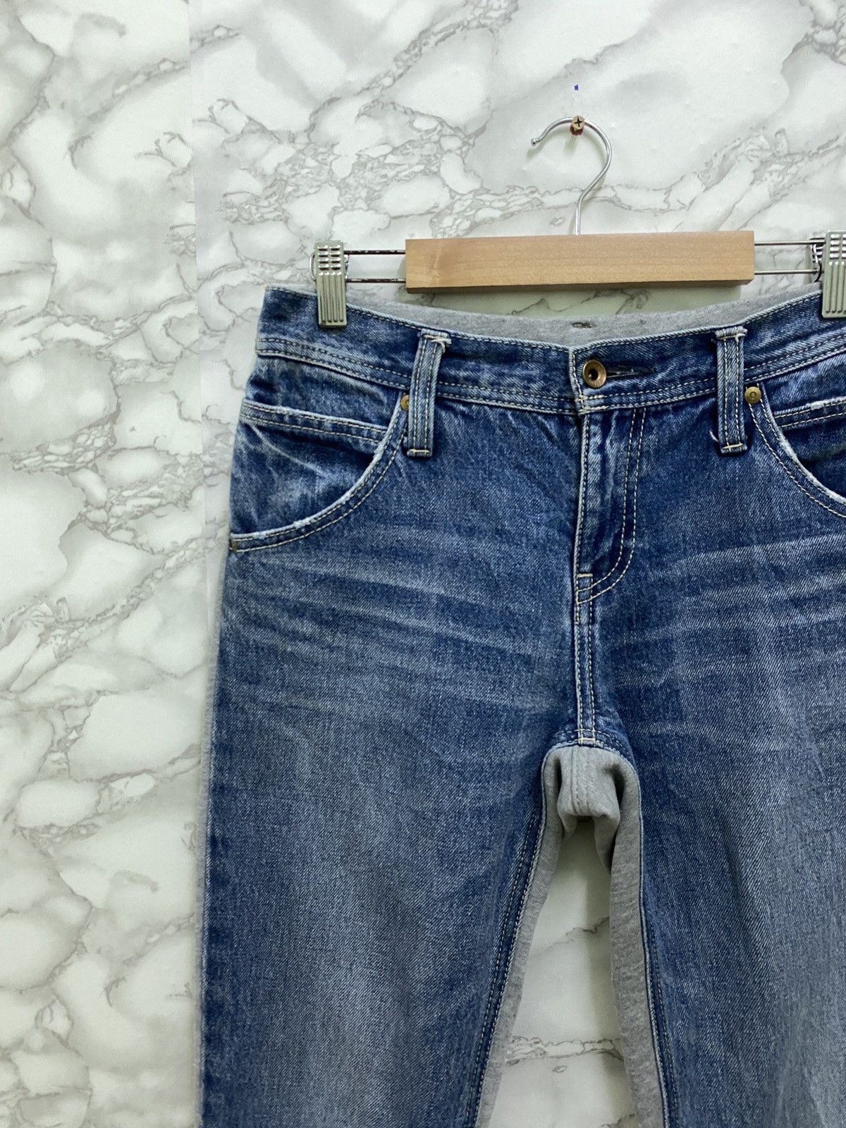 Designer × Japanese Brand Famous Japanese Hybrid Skinny Denim Jeans Size US 28 / EU 44 - 4 Thumbnail