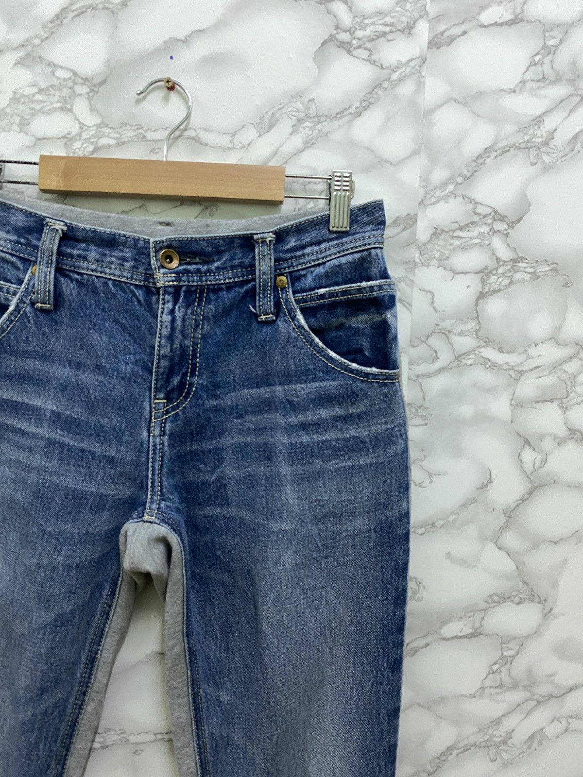 Designer × Japanese Brand Famous Japanese Hybrid Skinny Denim Jeans Size US 28 / EU 44 - 5 Thumbnail