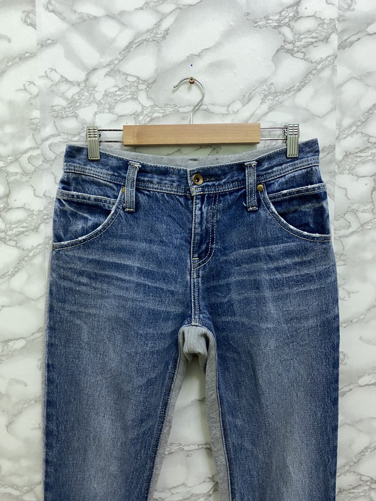 Designer × Japanese Brand Famous Japanese Hybrid Skinny Denim Jeans Size US 28 / EU 44 - 3 Thumbnail