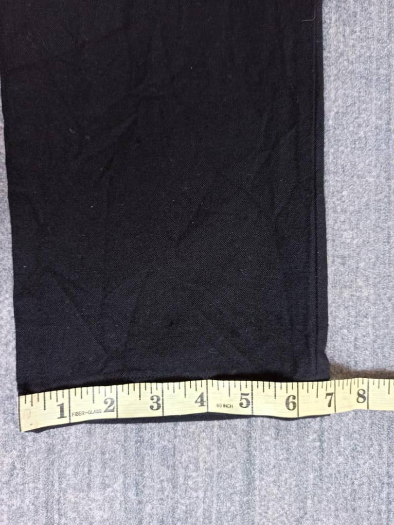 Y's for Men × Yohji Yamamoto Yohji Yamamoto Wool Casual Pants Clean Style FE-P03-106 Size US 28 / EU 44 - 15 Thumbnail