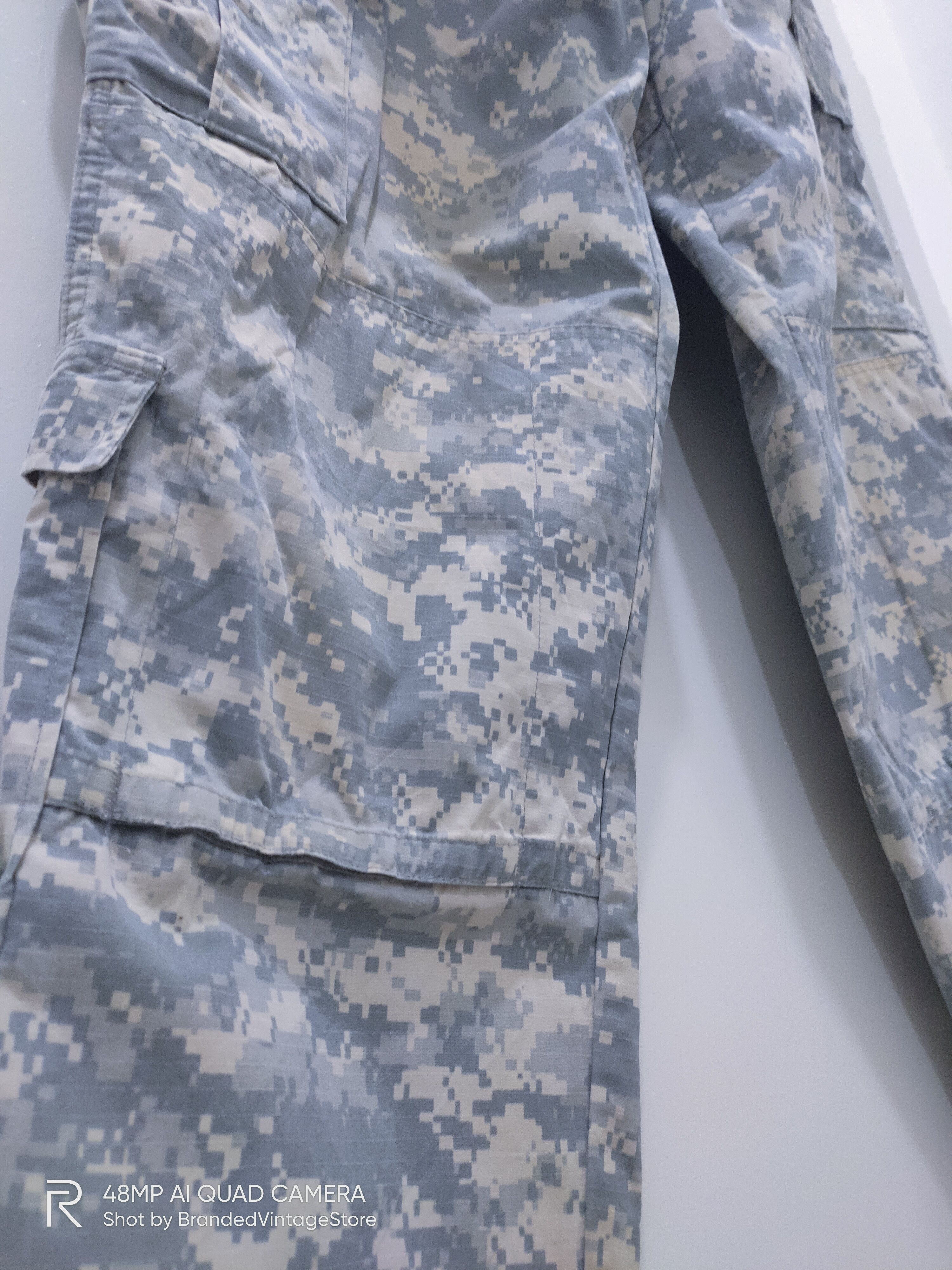 Other US ARMY Combat Double Knee Tactical Multipocket Cargo Pants Size US 34 / EU 50 - 7 Thumbnail