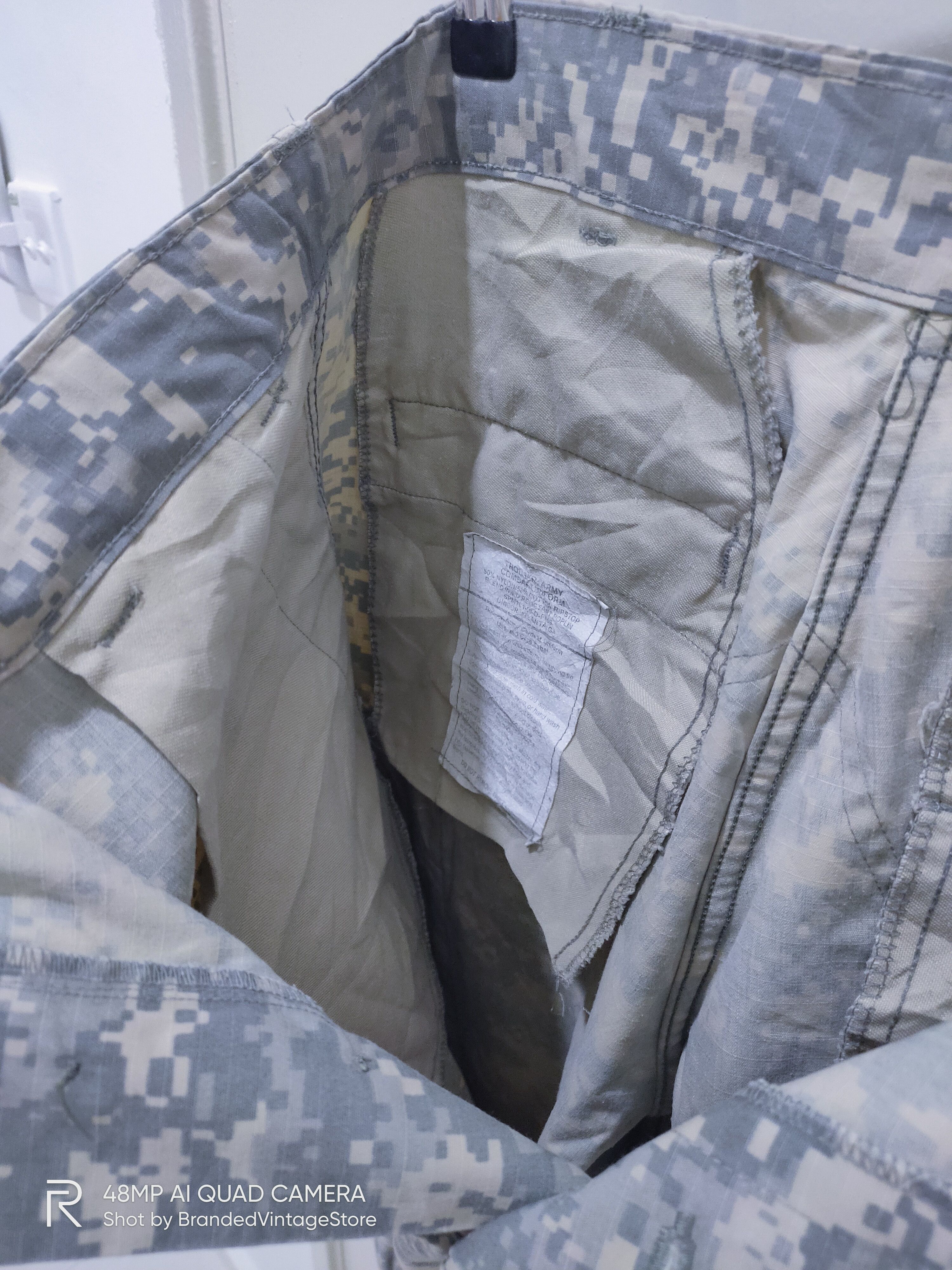 Other US ARMY Combat Double Knee Tactical Multipocket Cargo Pants Size US 34 / EU 50 - 12 Thumbnail