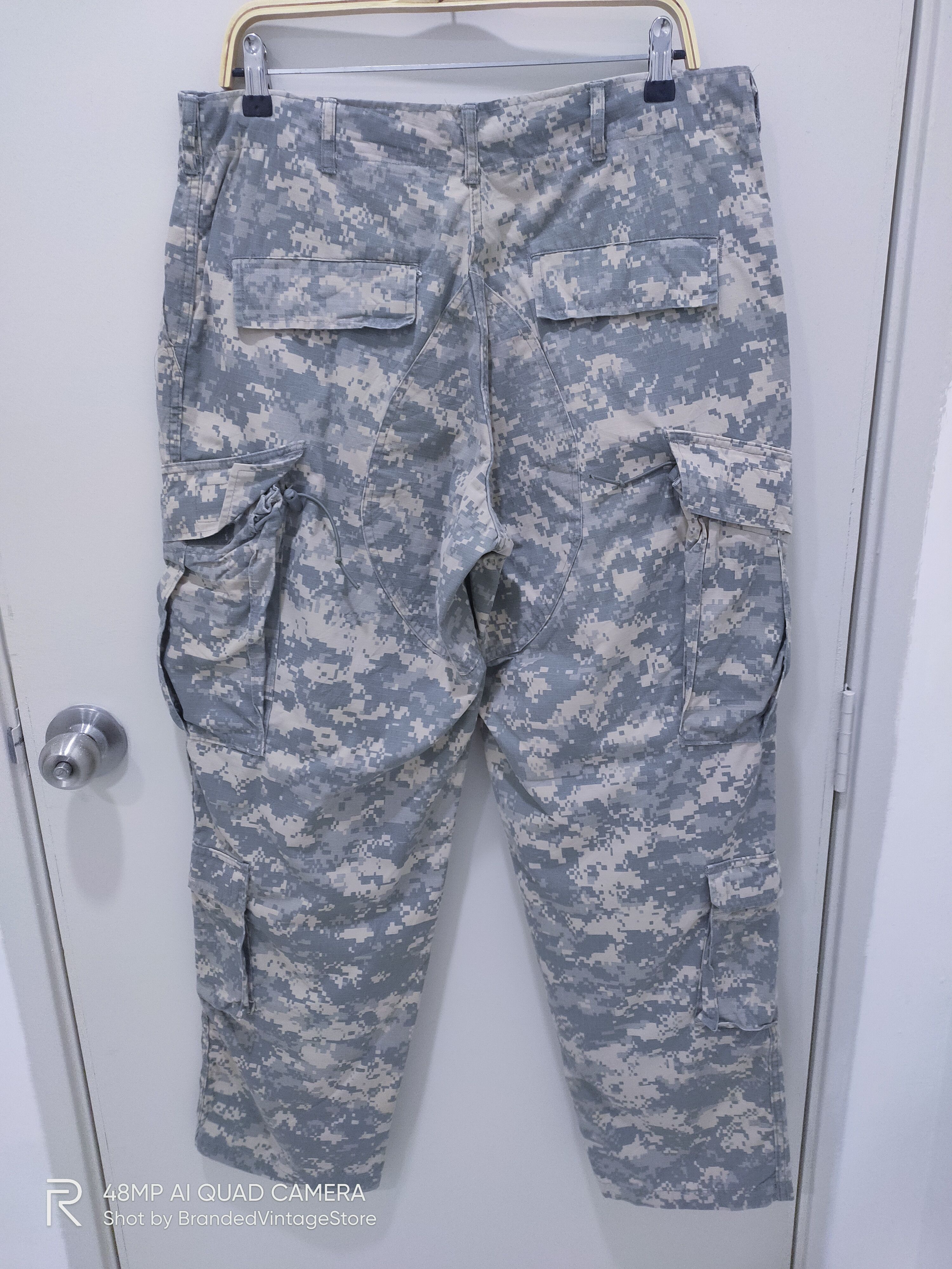 Other US ARMY Combat Double Knee Tactical Multipocket Cargo Pants Size US 34 / EU 50 - 2 Thumbnail