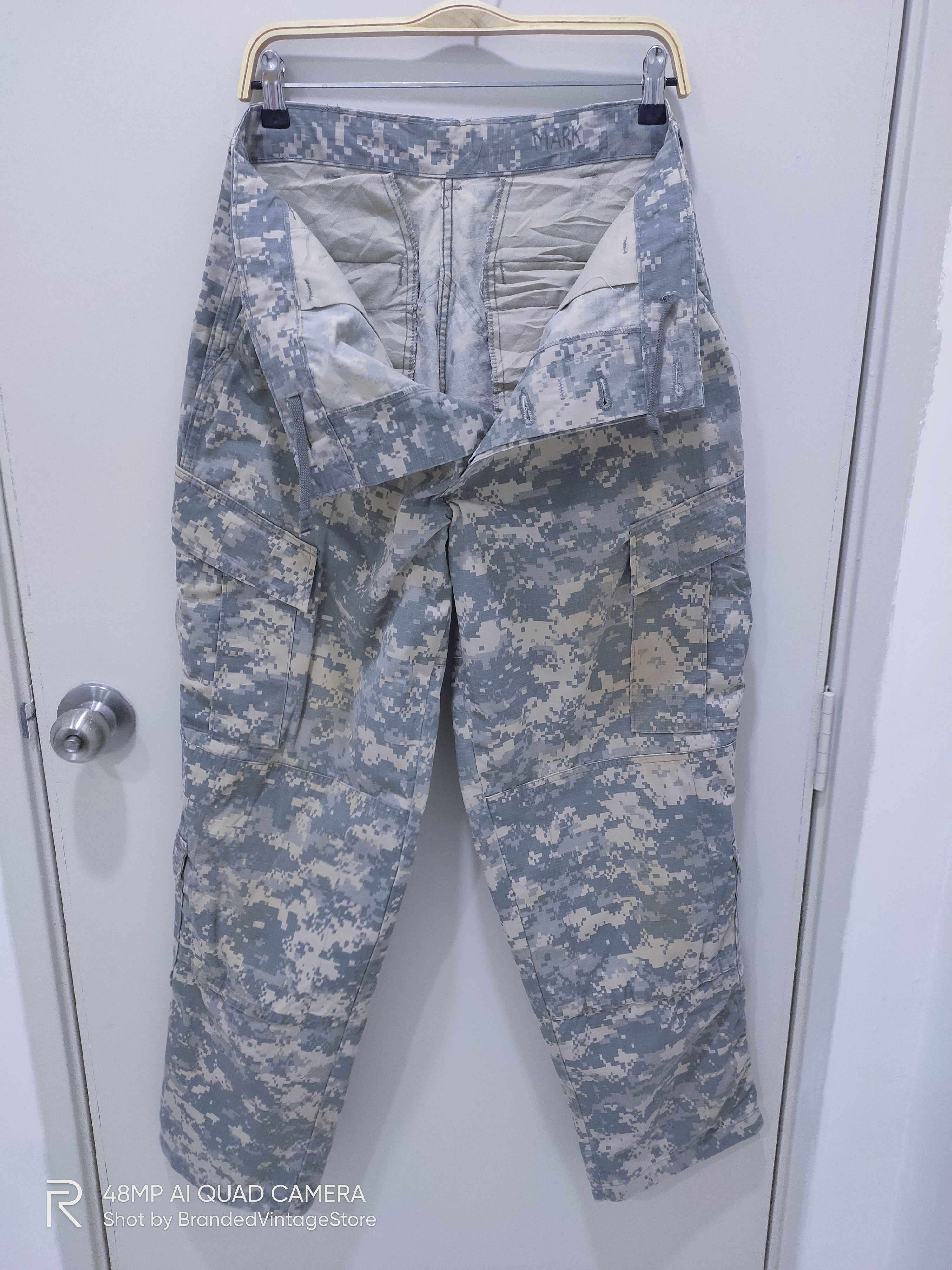 Other US ARMY Combat Double Knee Tactical Multipocket Cargo Pants Size US 34 / EU 50 - 3 Thumbnail