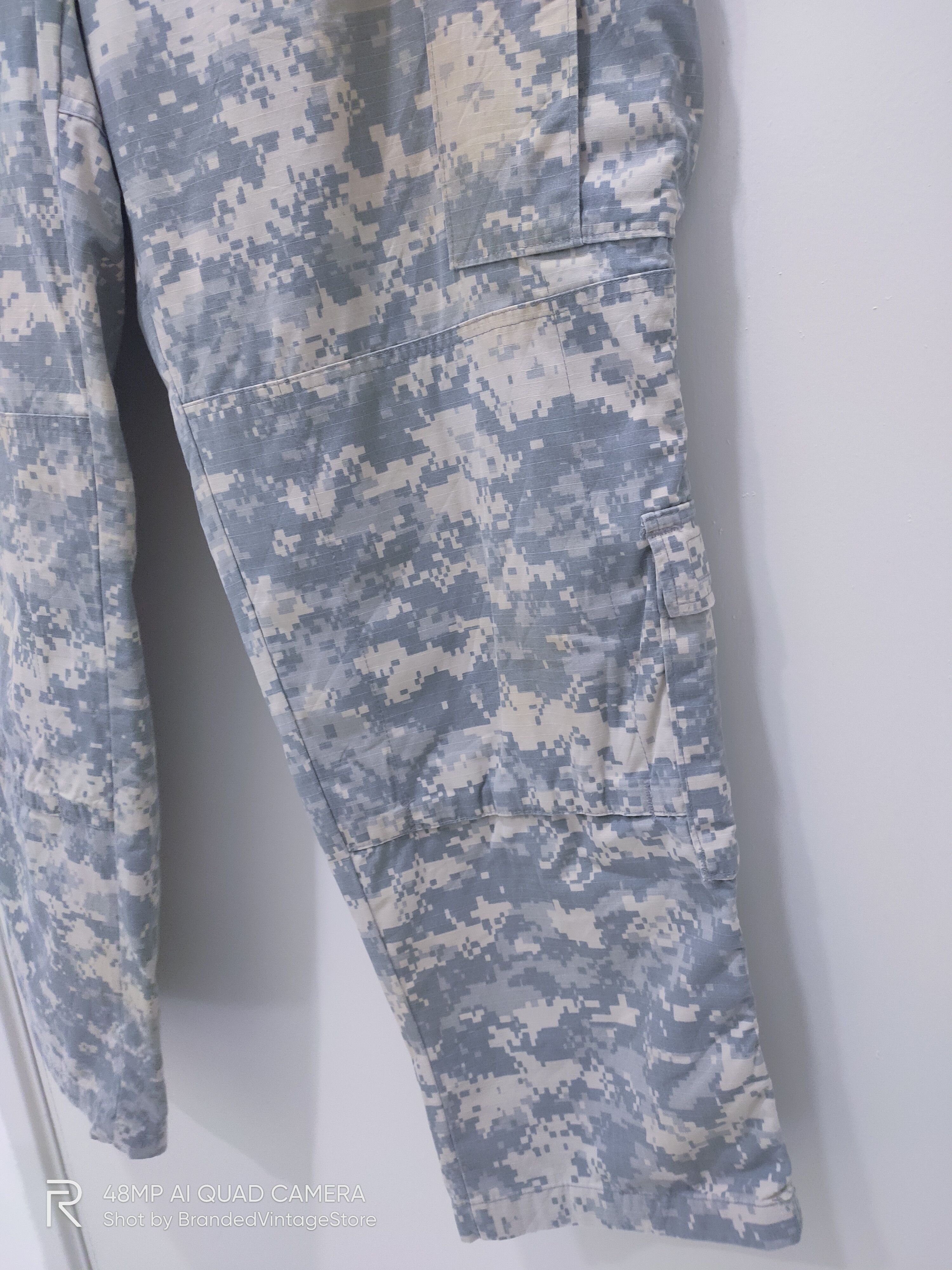 Other US ARMY Combat Double Knee Tactical Multipocket Cargo Pants Size US 34 / EU 50 - 10 Thumbnail