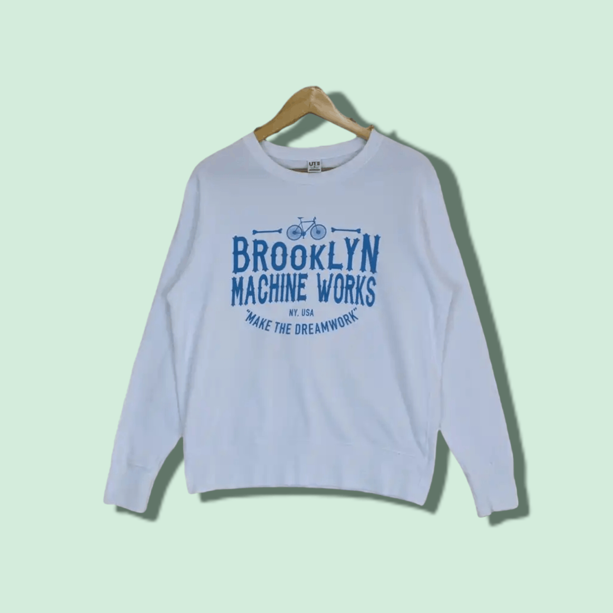 Brooklyn machine works green sales hoodie