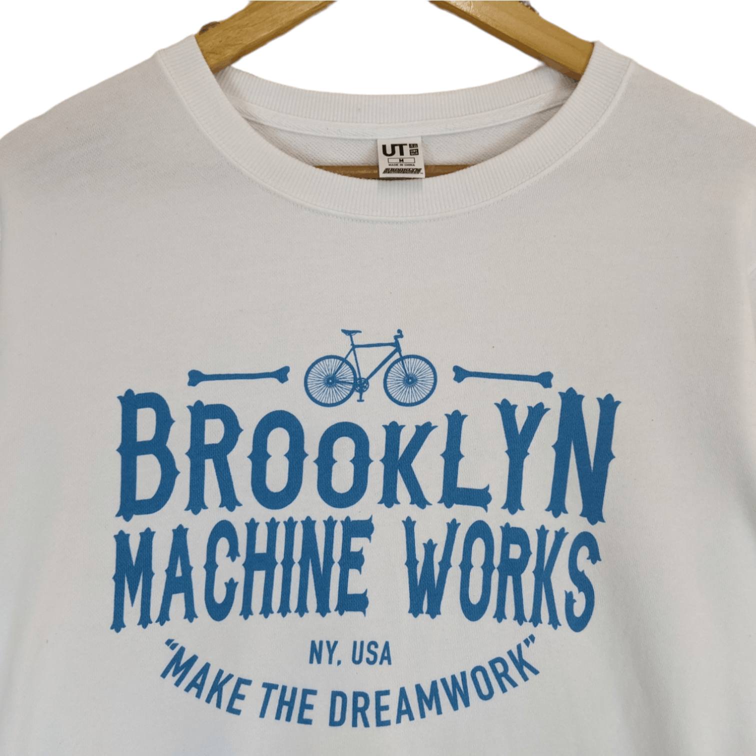 Uniqlo UNIQLO x Brooklyn Machine Works Jumper Sweatshirt Size US M / EU 48-50 / 2 - 4 Thumbnail