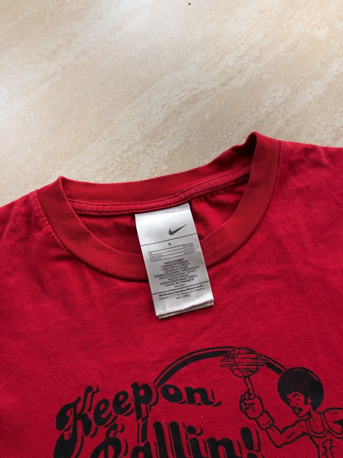 Nike × Vintage Vintage Nike “Keepon Ballin!” Tee Size US S / EU 44-46 / 1 - 5 Thumbnail