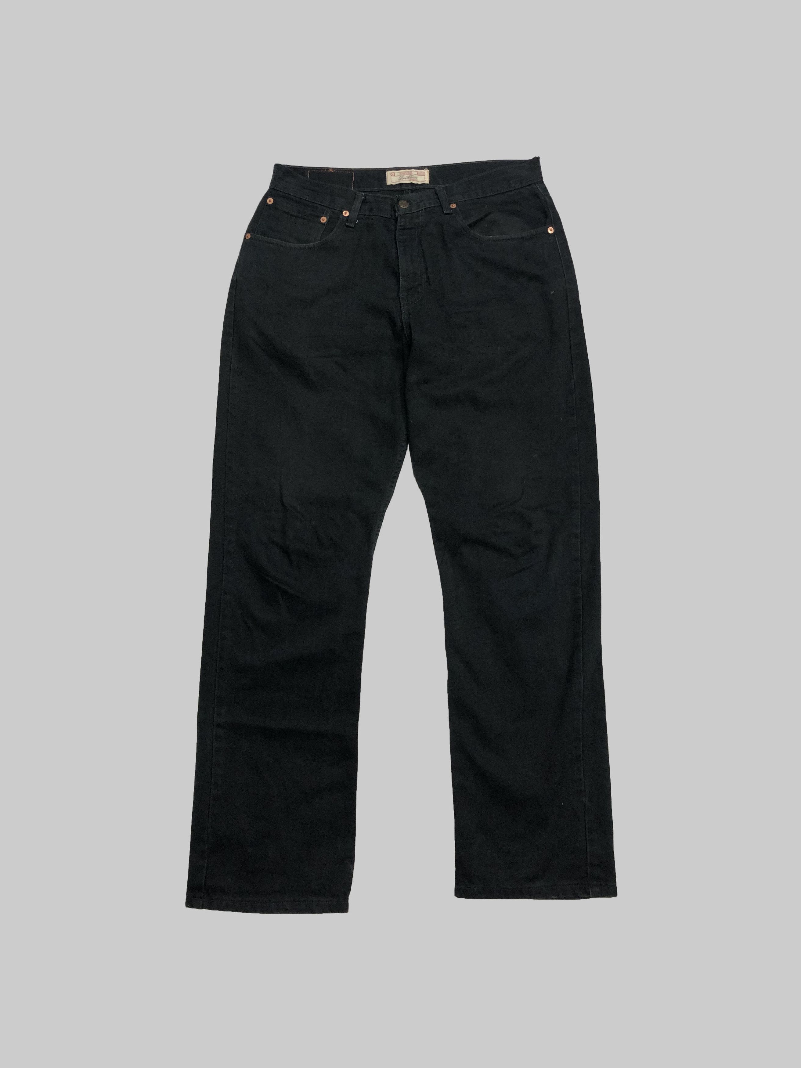 Levi's × Levi's Made & Crafted × Levi's Vintage Clothing Vintage Levis Levi Strauss & Co Black Denim Jeans Size US 32 / EU 48 - 2 Thumbnail
