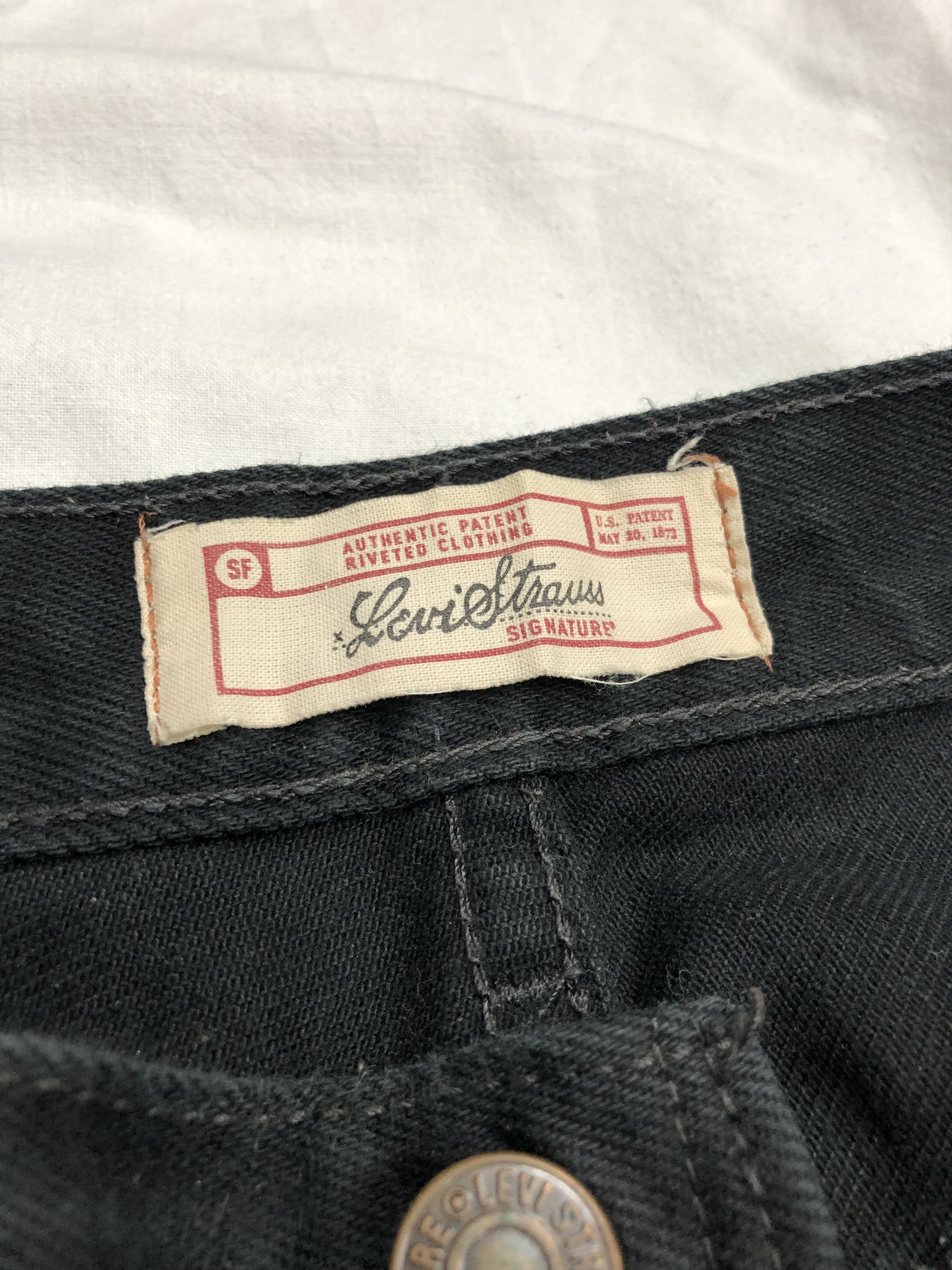 Levi's × Levi's Made & Crafted × Levi's Vintage Clothing Vintage Levis Levi Strauss & Co Black Denim Jeans Size US 32 / EU 48 - 20 Thumbnail
