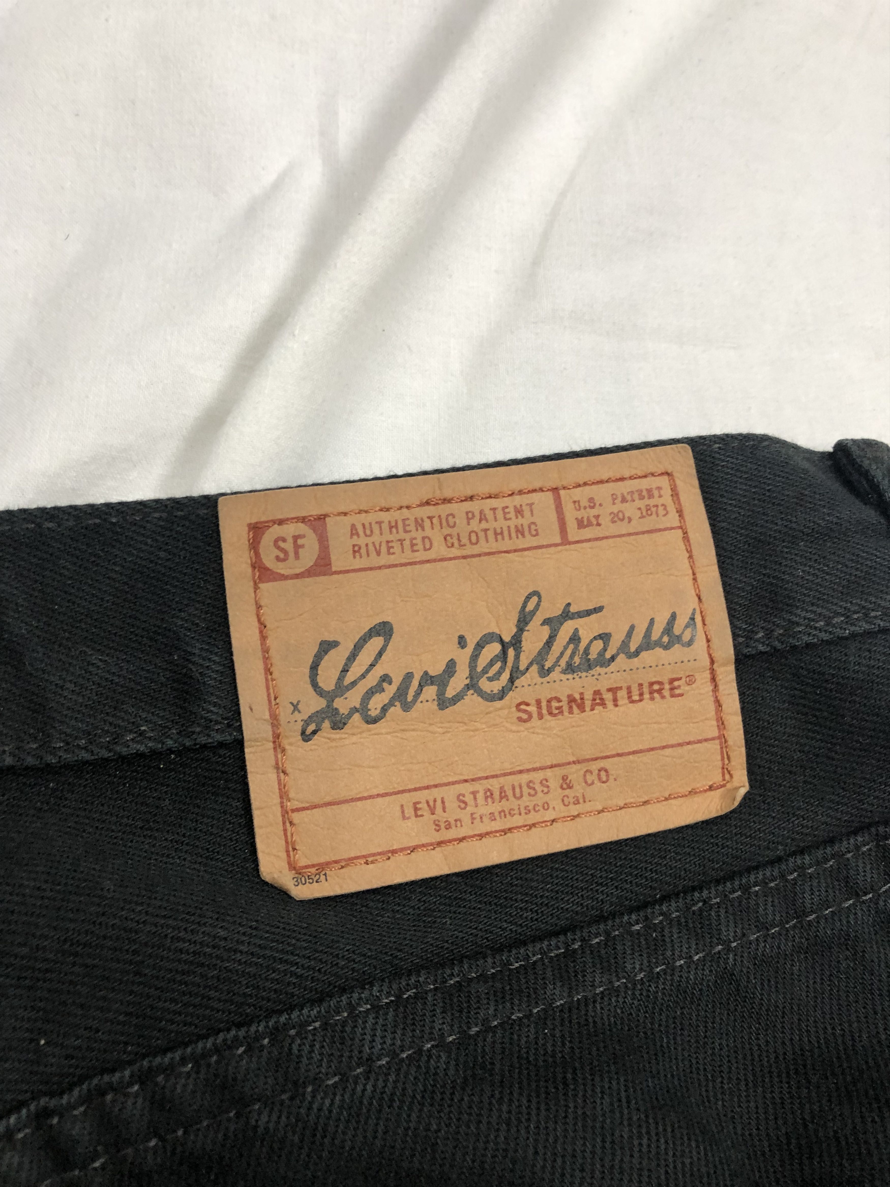 Levi's × Levi's Made & Crafted × Levi's Vintage Clothing Vintage Levis Levi Strauss & Co Black Denim Jeans Size US 32 / EU 48 - 5 Thumbnail
