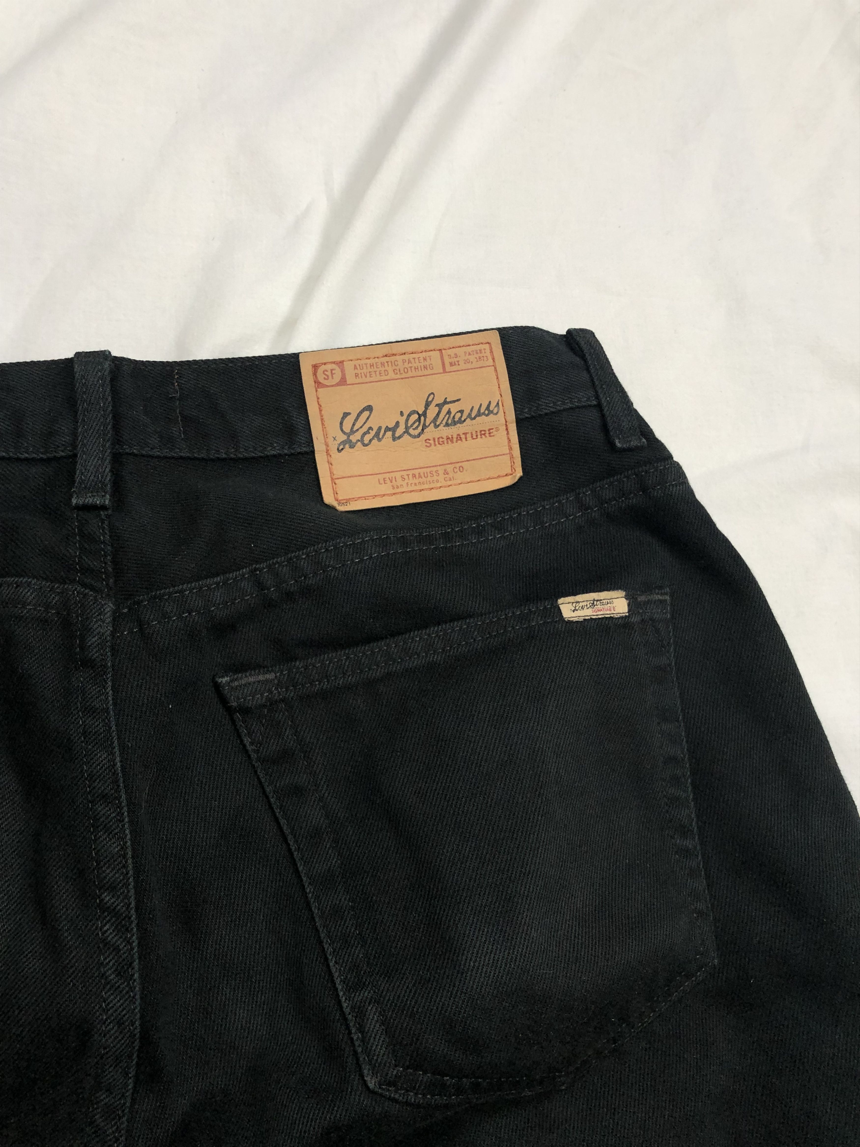 Levi's × Levi's Made & Crafted × Levi's Vintage Clothing Vintage Levis Levi Strauss & Co Black Denim Jeans Size US 32 / EU 48 - 4 Thumbnail