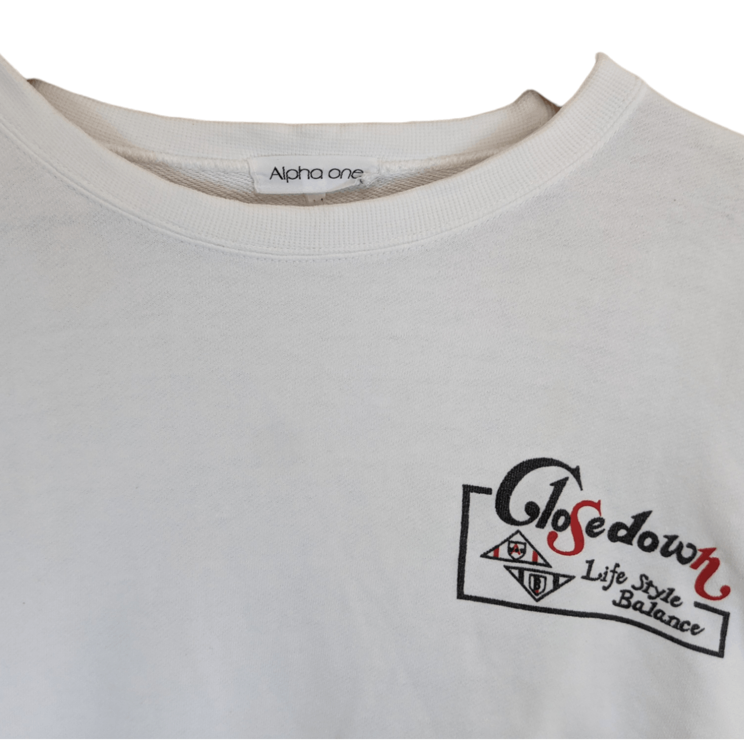 Japanese Brand Vintage Japan CLOSE DOWN Life Style Balance Sweatshirt Size M / US 6-8 / IT 42-44 - 4 Thumbnail