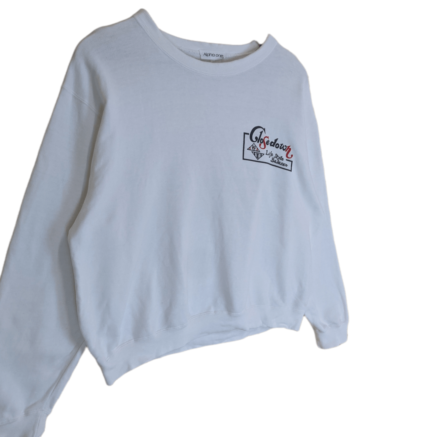 Japanese Brand Vintage Japan CLOSE DOWN Life Style Balance Sweatshirt Size M / US 6-8 / IT 42-44 - 3 Thumbnail