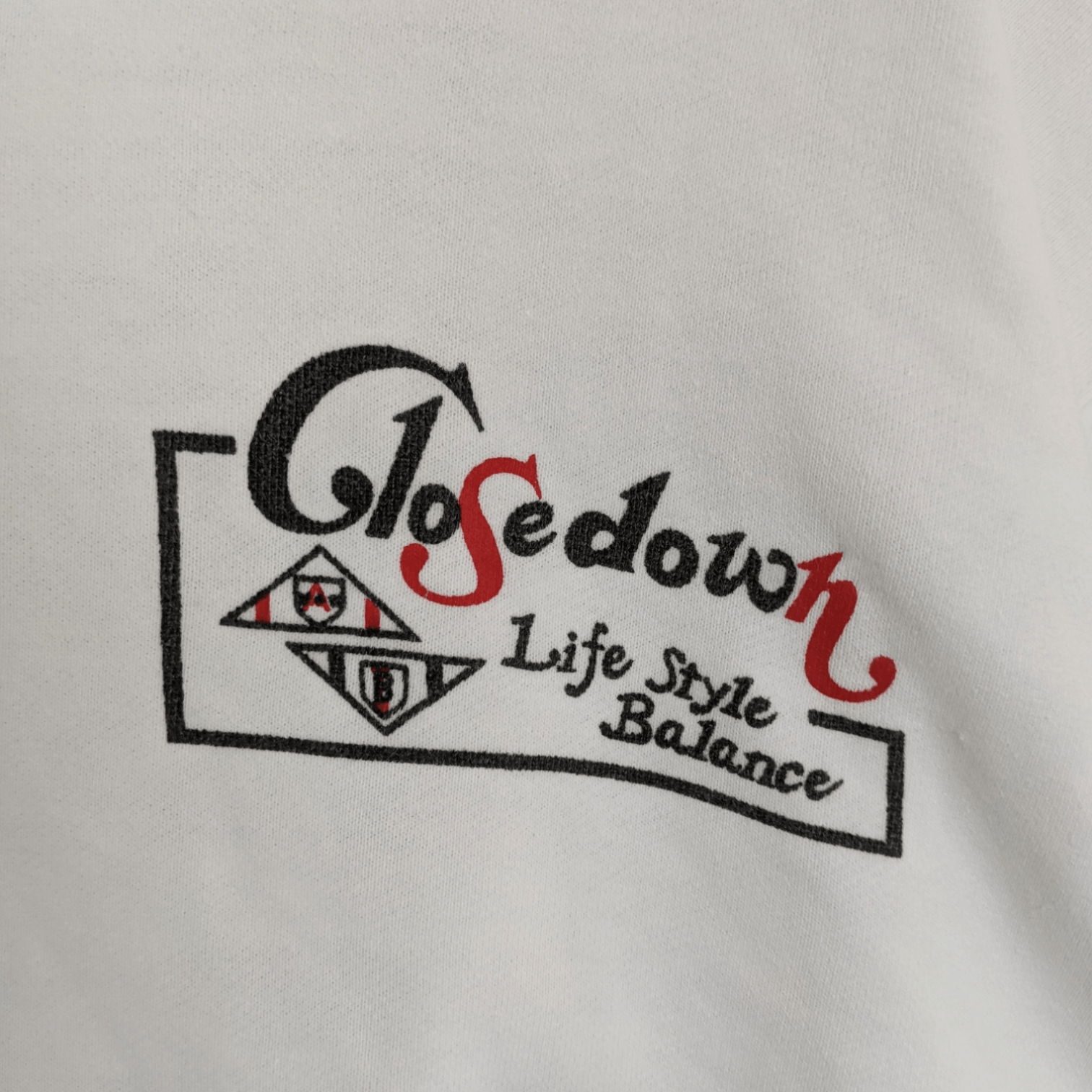 Japanese Brand Vintage Japan CLOSE DOWN Life Style Balance Sweatshirt Size M / US 6-8 / IT 42-44 - 5 Thumbnail