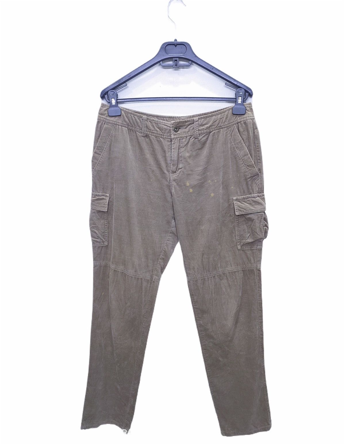 Vintage ALPHA CUBIC Velvet Corduroy Multipocket Cargo Pants