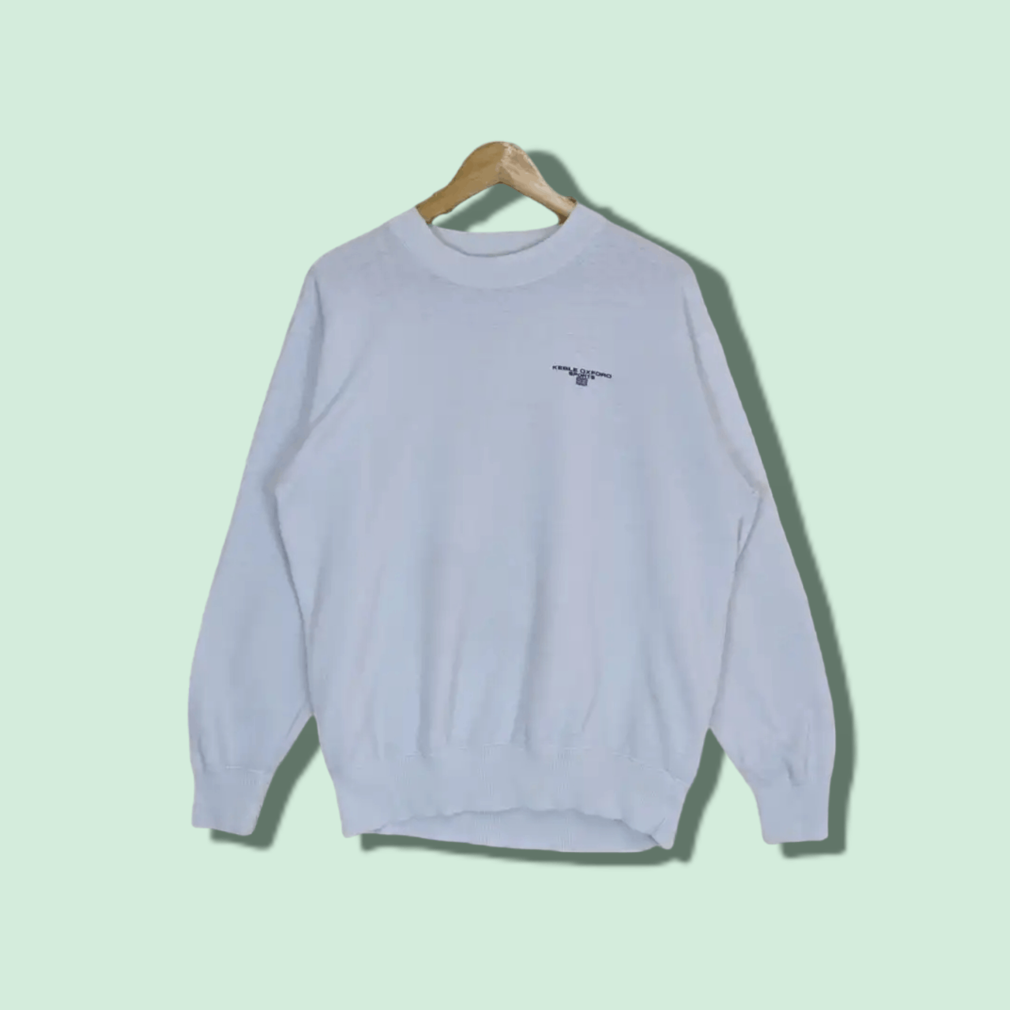 Japanese Brand Vintage KEBLE OXFORD SPORTS Jumper Sweatshirt Size US L / EU 52-54 / 3 - 1 Thumbnail