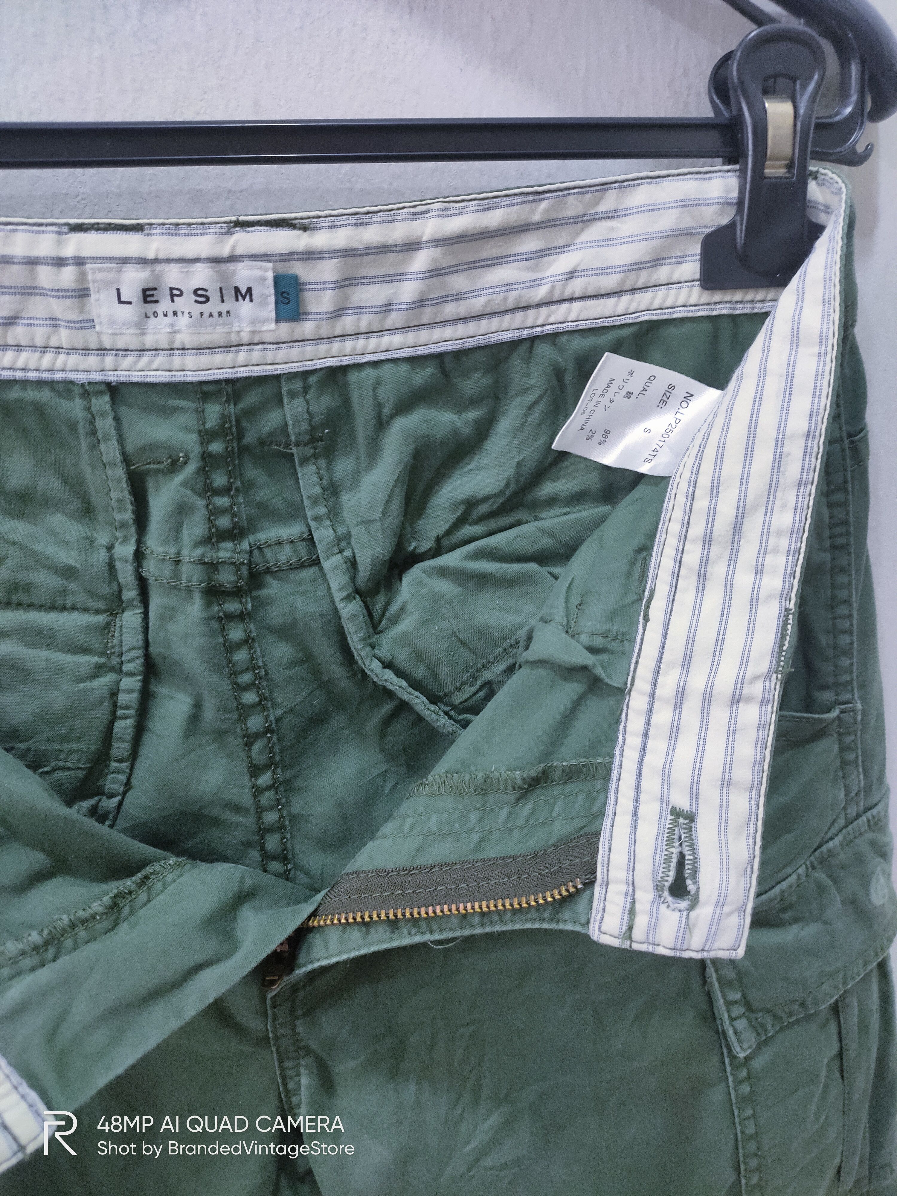 LEPSIM LOWRYS FARM Slim Fit Skinny Multipocket Cargo Pants