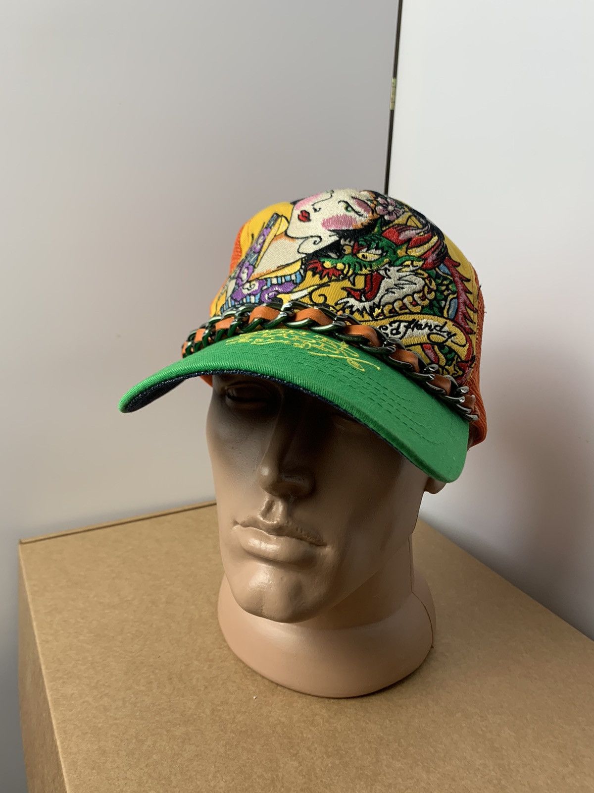 Ed Hardy × Vintage Vintage Ed Hardy cap logo rare Size ONE SIZE - 2 Thumbnail