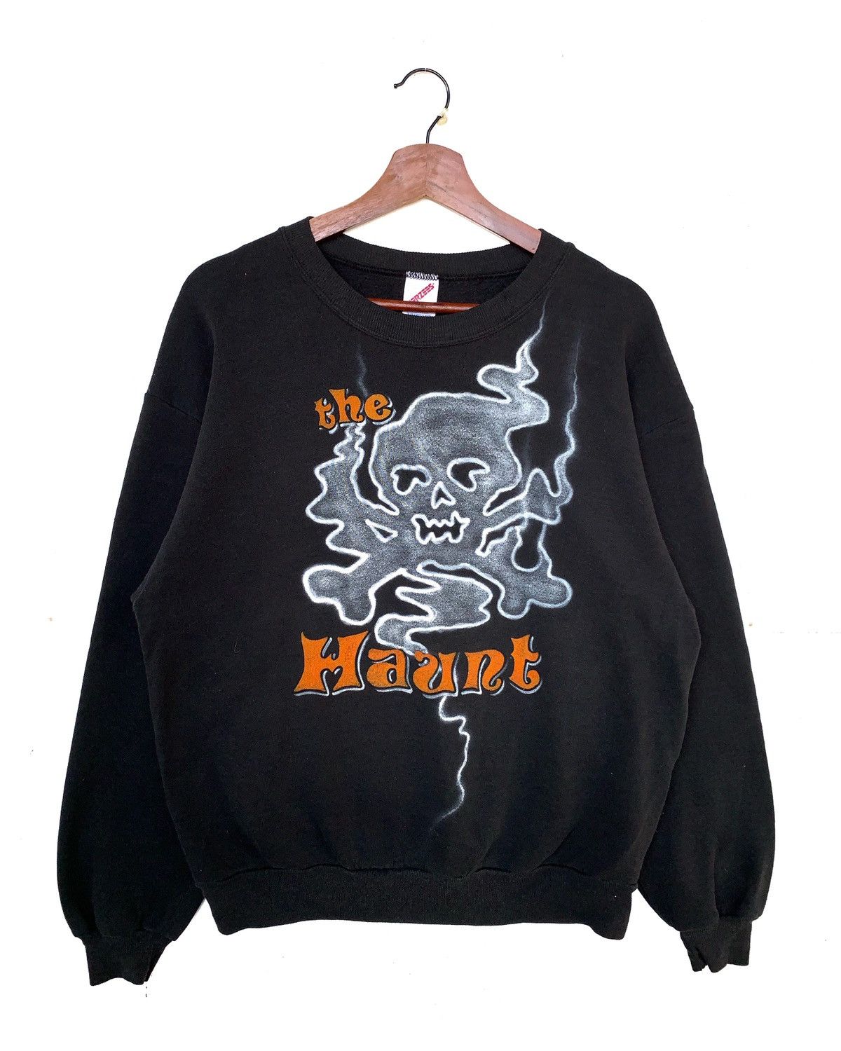 Jerzees Vintage 90s Jerzees The Haunt Sweatshirt/Size L Size US L / EU 52-54 / 3 - 1 Thumbnail