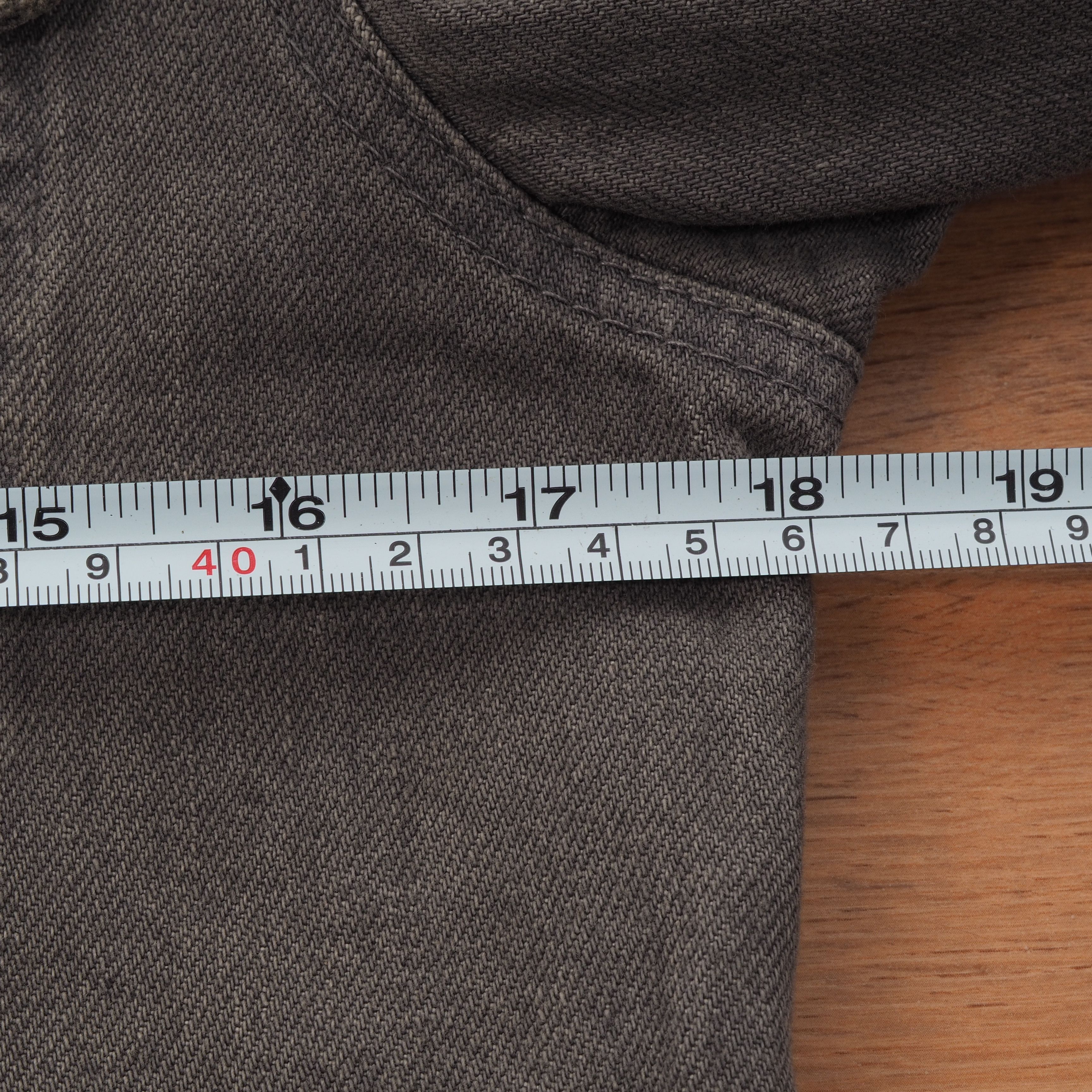 Helmut Lang Helmut Lang Vintage Gray Denim Trucker Jacket Size M / US 6-8 / IT 42-44 - 7 Thumbnail