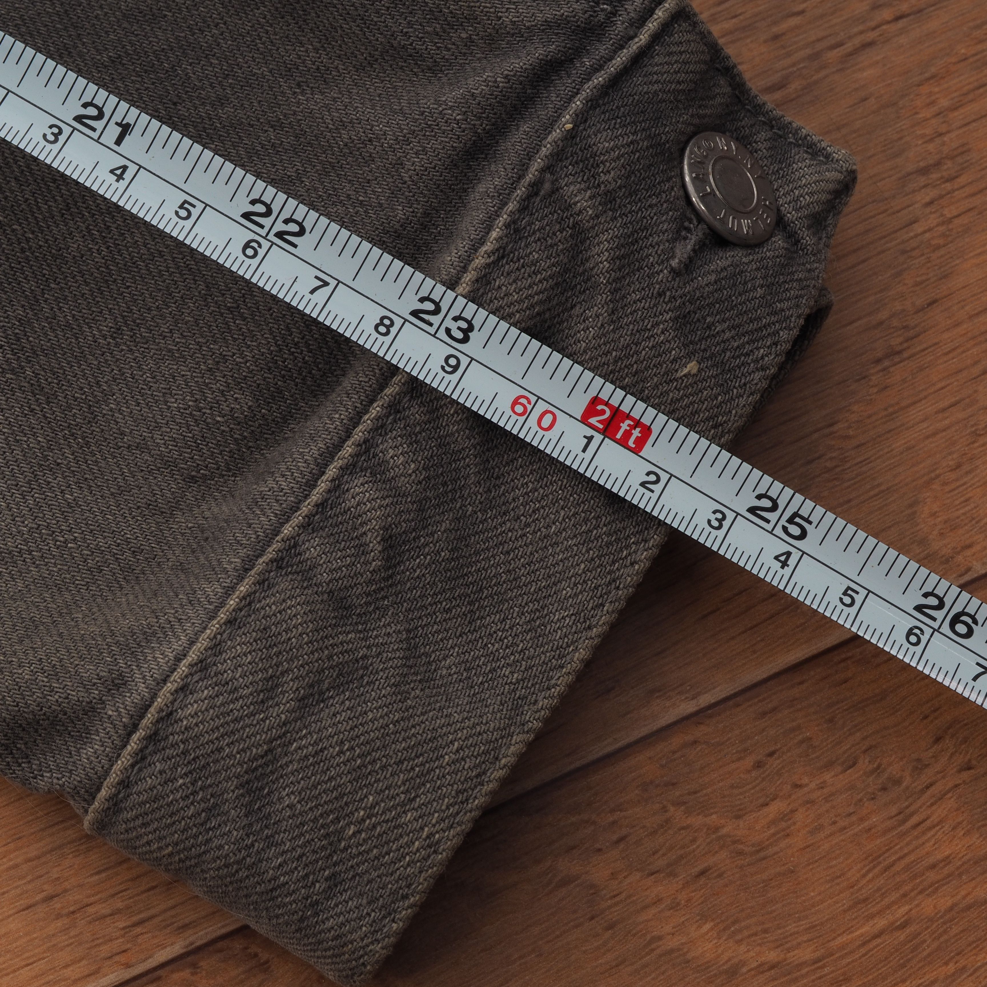 Helmut Lang Helmut Lang Vintage Gray Denim Trucker Jacket Size M / US 6-8 / IT 42-44 - 9 Thumbnail