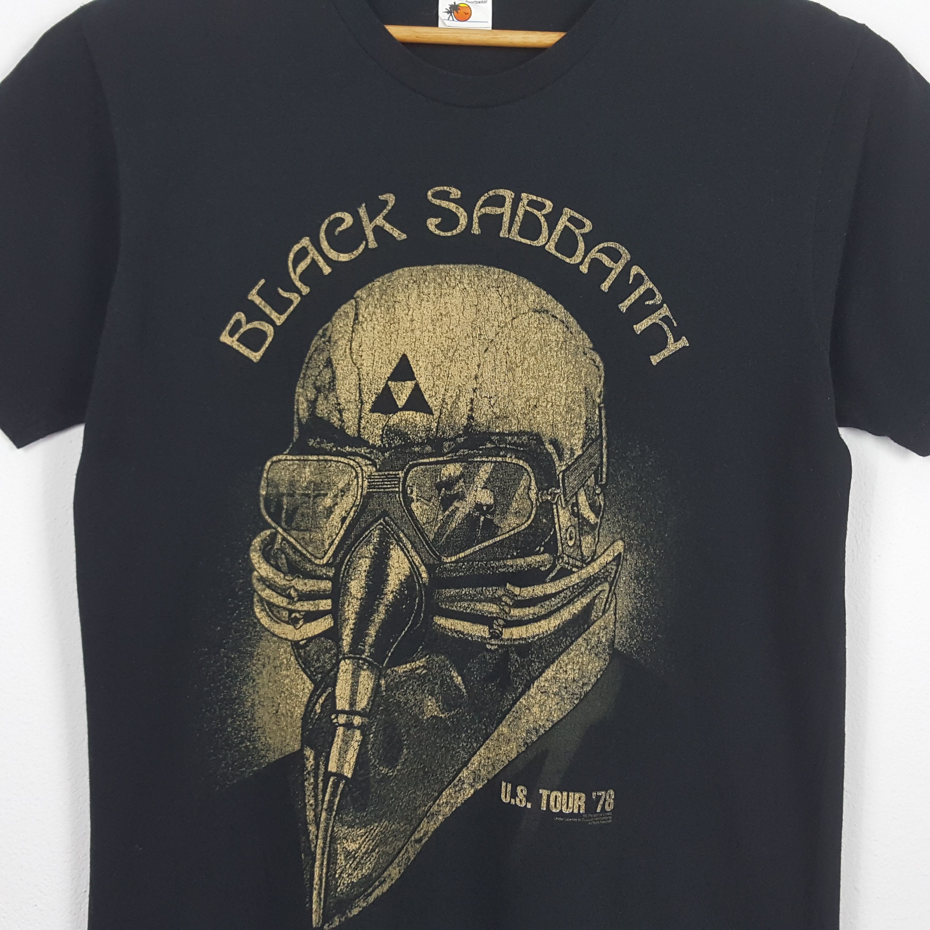 Band Tees × Black Sabbath × Vintage Vintage BLACK SABBATH American Metal Band U.S Tour t-shirt Size US L / EU 52-54 / 3 - 3 Thumbnail