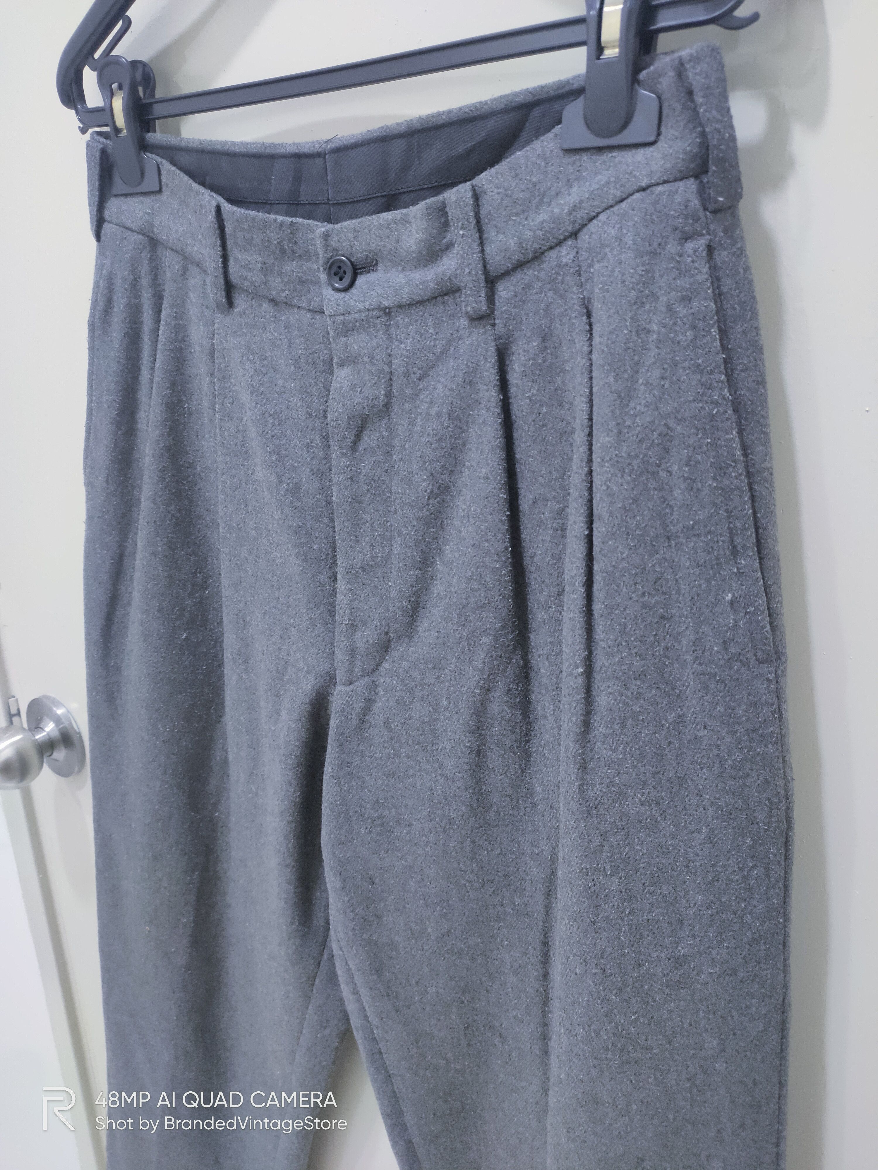 Men's Wearhouse UNIQUE CLOTHING WAREHOUSE Wool Luxury Casual Trouser Pants Size US 29 - 8 Thumbnail