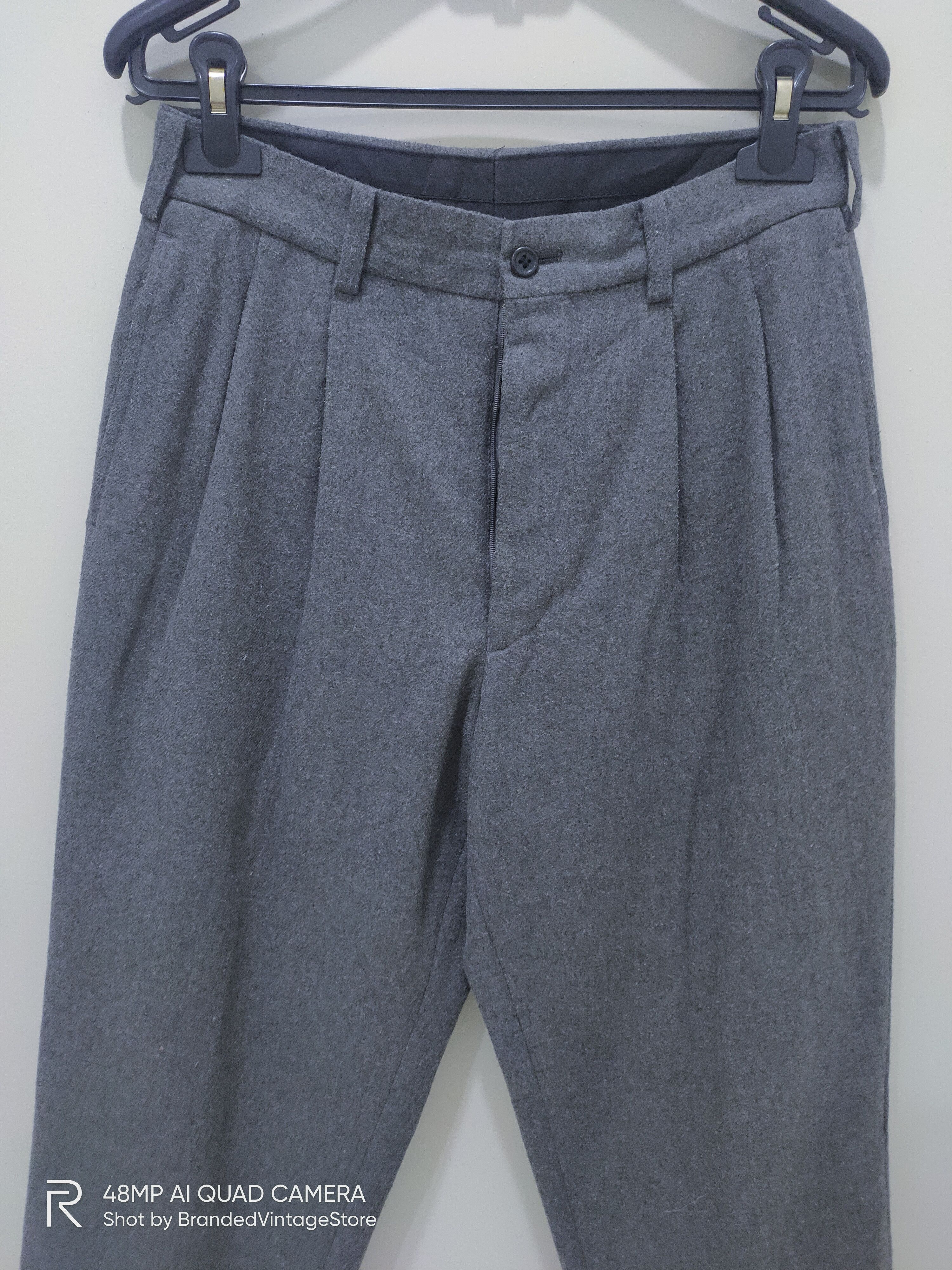 Men's Wearhouse UNIQUE CLOTHING WAREHOUSE Wool Luxury Casual Trouser Pants Size US 29 - 4 Thumbnail