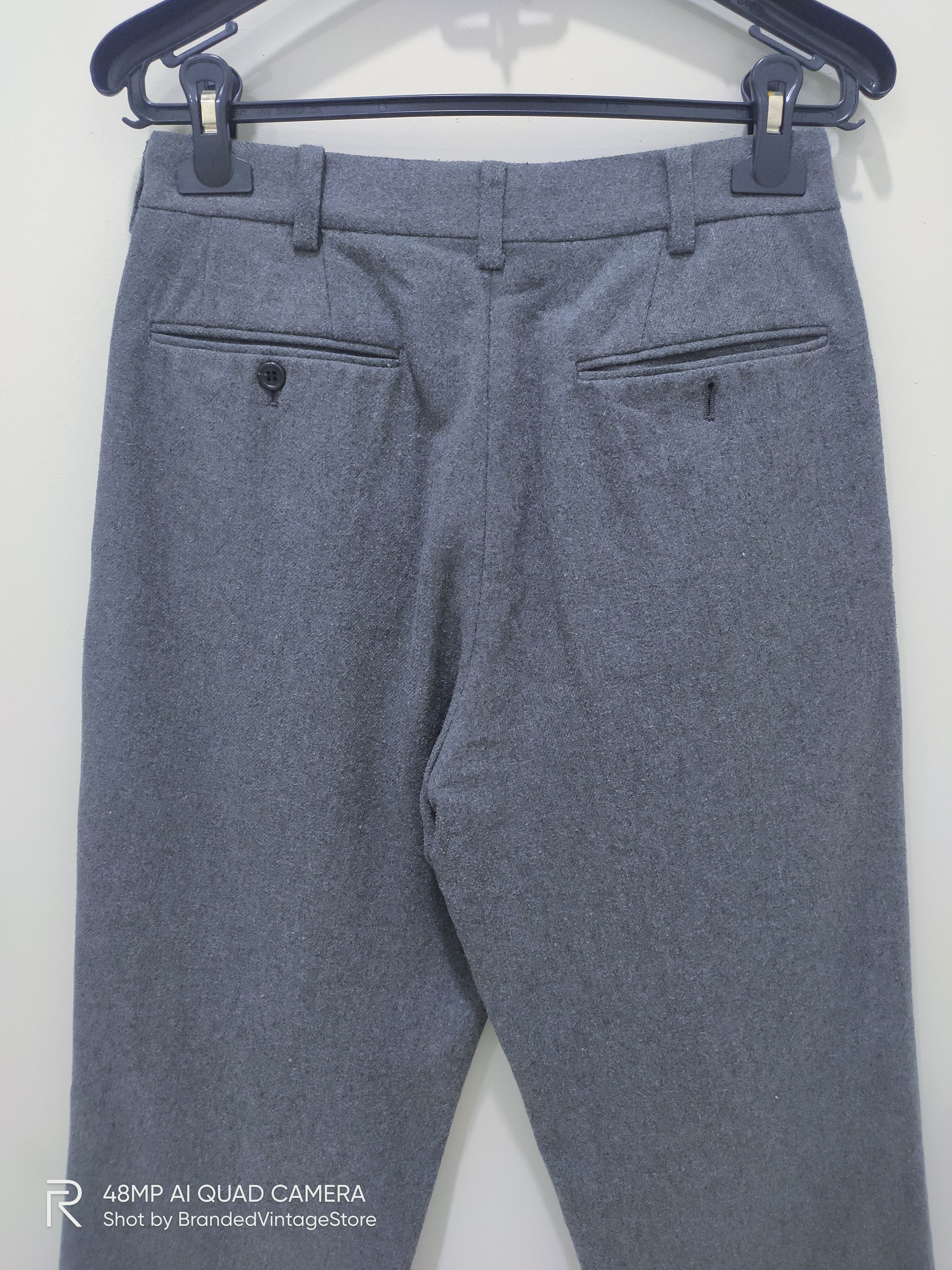 Men's Wearhouse UNIQUE CLOTHING WAREHOUSE Wool Luxury Casual Trouser Pants Size US 29 - 9 Thumbnail