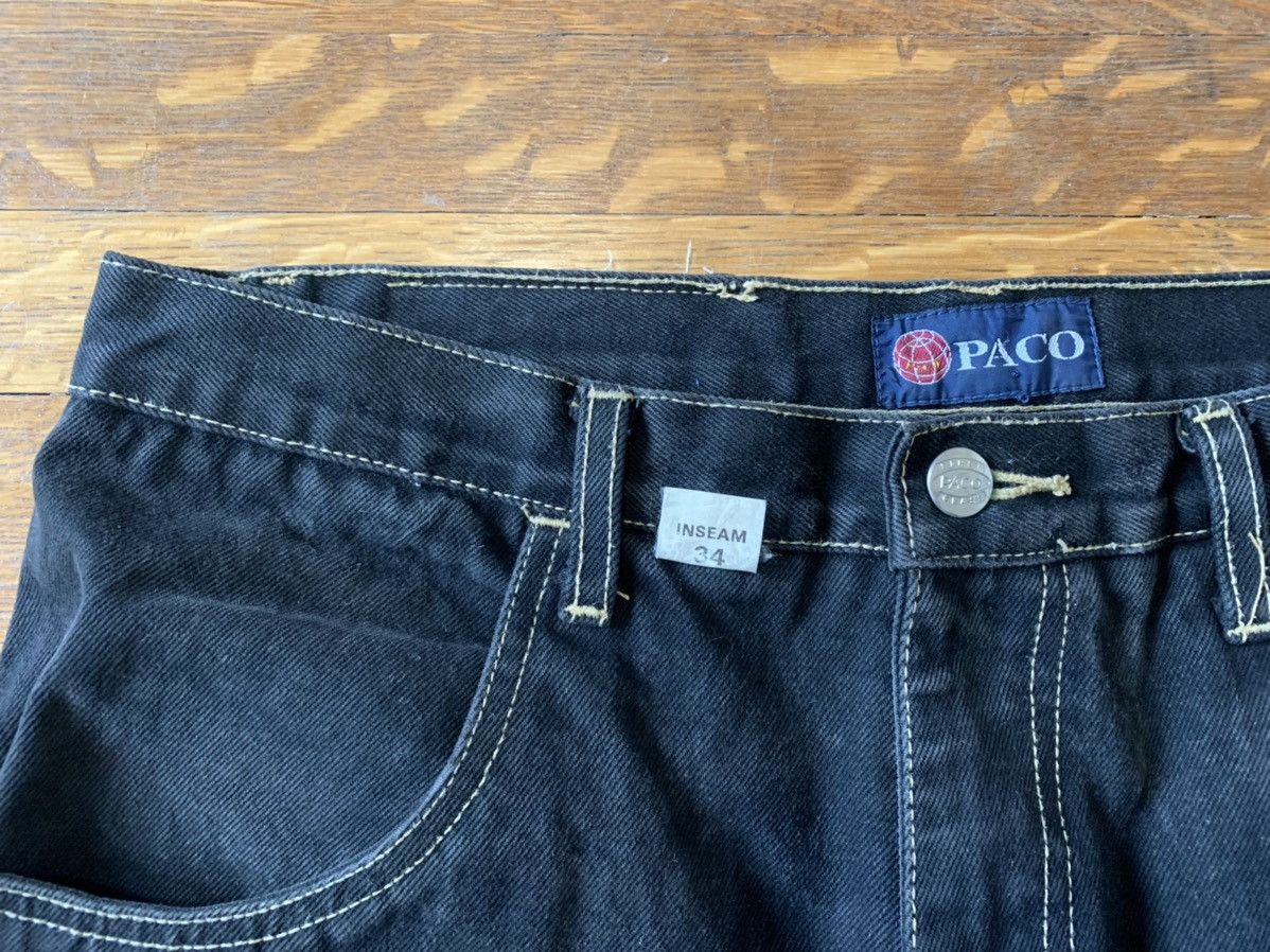 Fubu × Vintage 90s Vintage Paco Jeans Matching Two Piece Denim Set Hip Hop Size US 35 - 14 Thumbnail