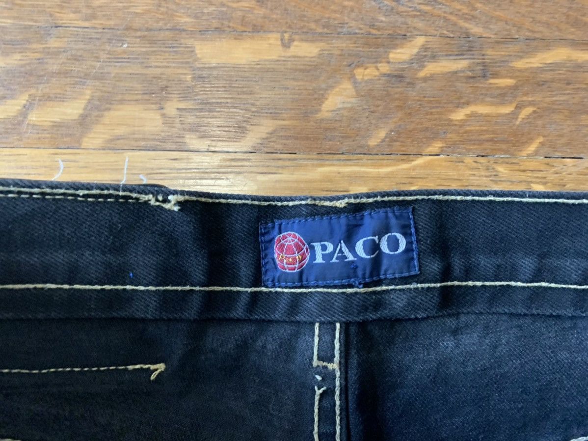 Fubu × Vintage 90s Vintage Paco Jeans Matching Two Piece Denim Set Hip Hop Size US 35 - 16 Thumbnail