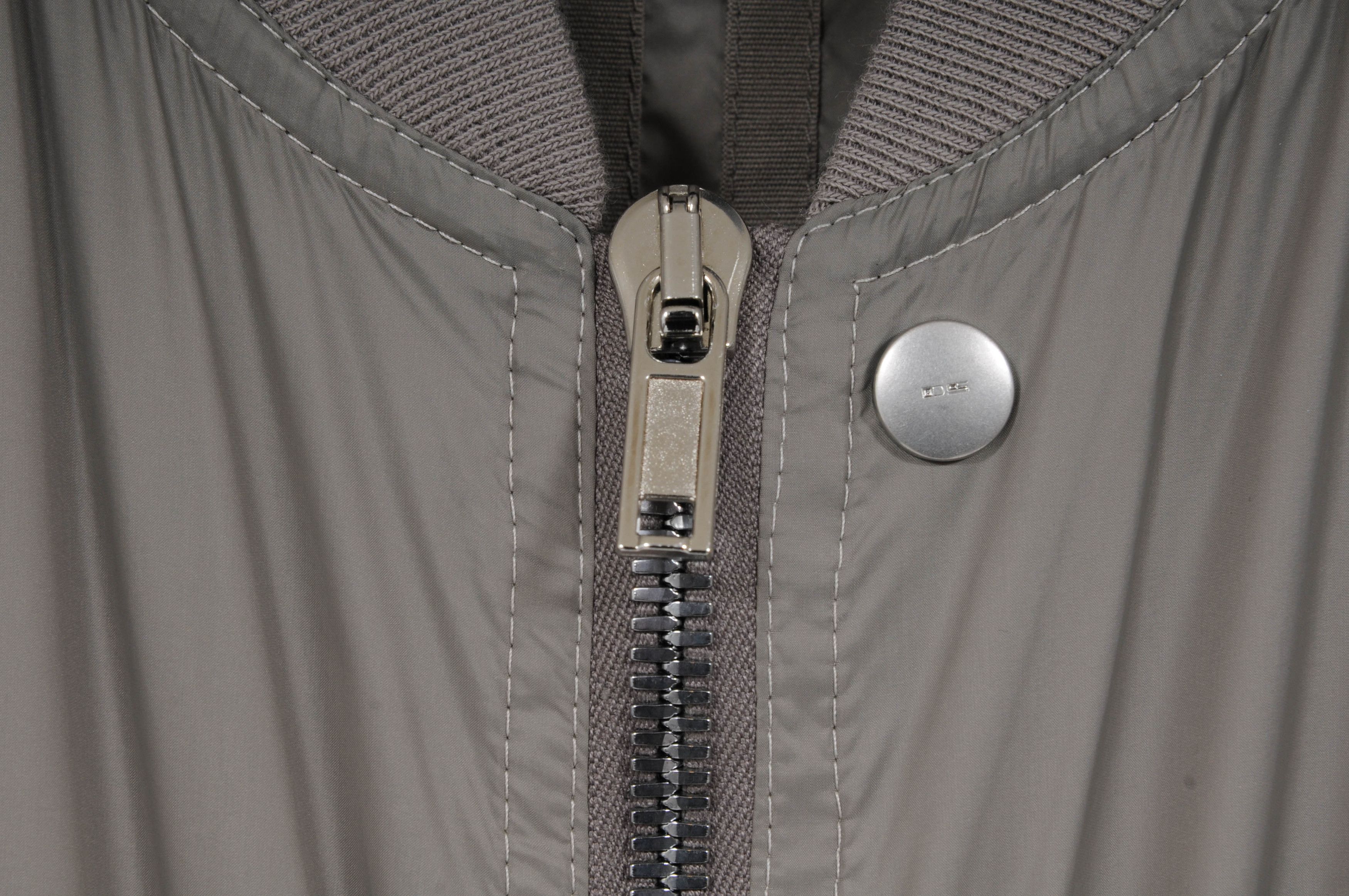 Rick Owens Drkshdw Dust Pearl Nylon Flight Bomber Jacket - 00772 Size US M / EU 48-50 / 2 - 6 Thumbnail