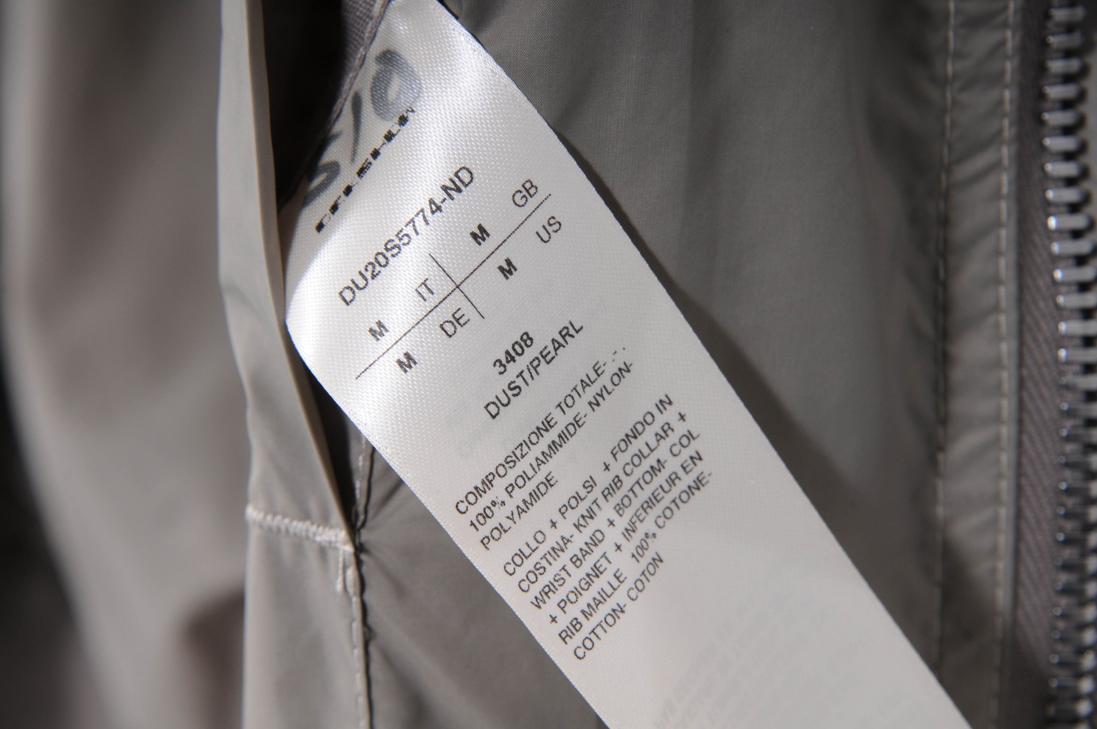 Rick Owens Drkshdw Dust Pearl Nylon Flight Bomber Jacket - 00772 Size US M / EU 48-50 / 2 - 9 Thumbnail
