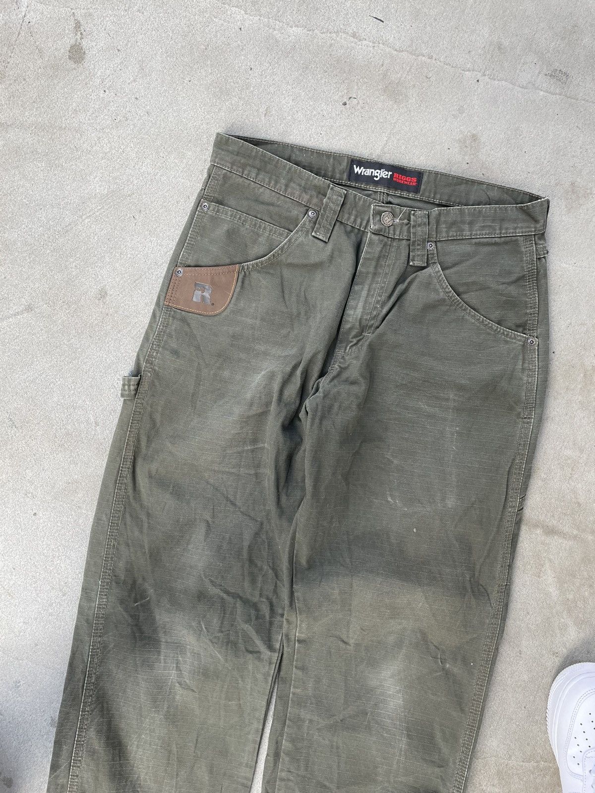 Vintage × Wrangler Vintage Wrangler Pants Cargo Riggs Ripstop Size US 30 / EU 46 - 10 Thumbnail